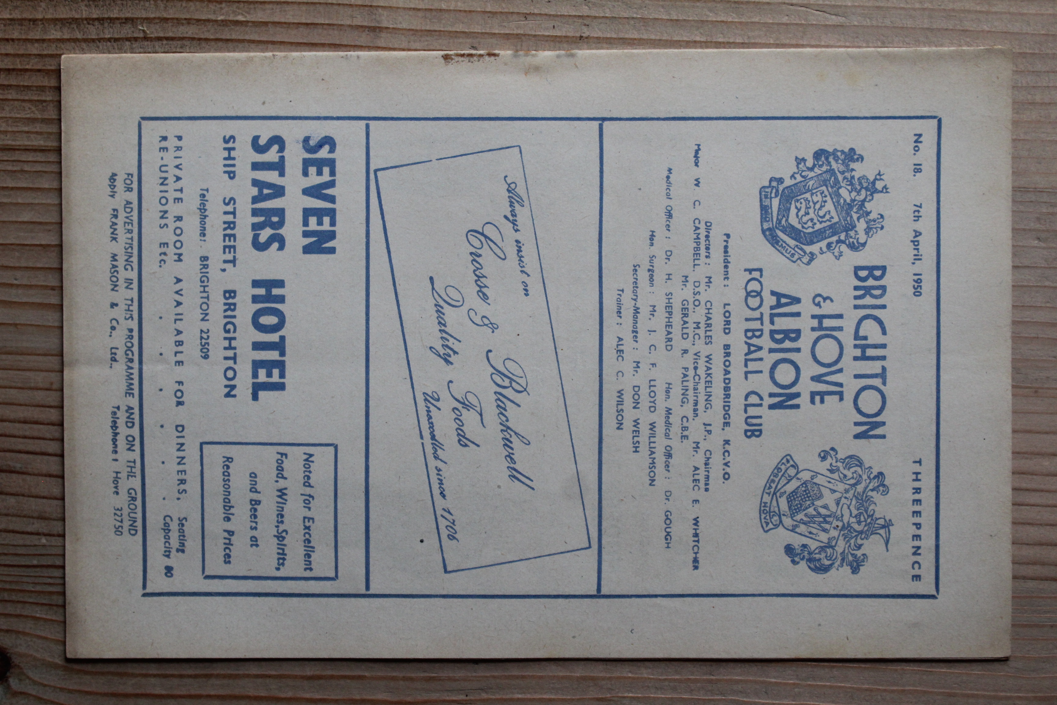 Brighton & Hove Albion FC v Torquay United FC