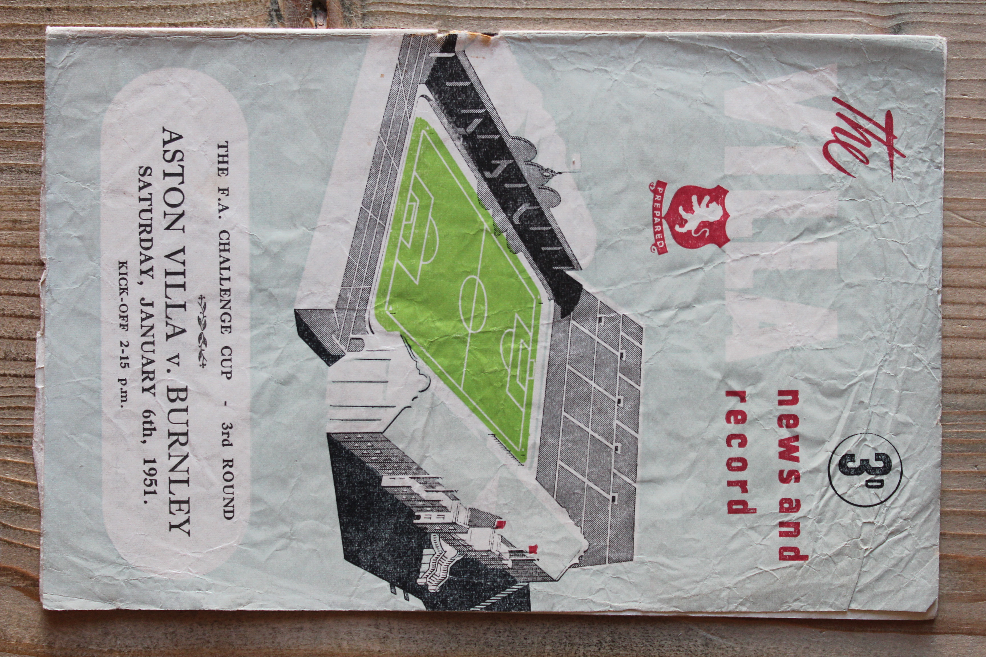 Aston Villa FC v Burnley FC