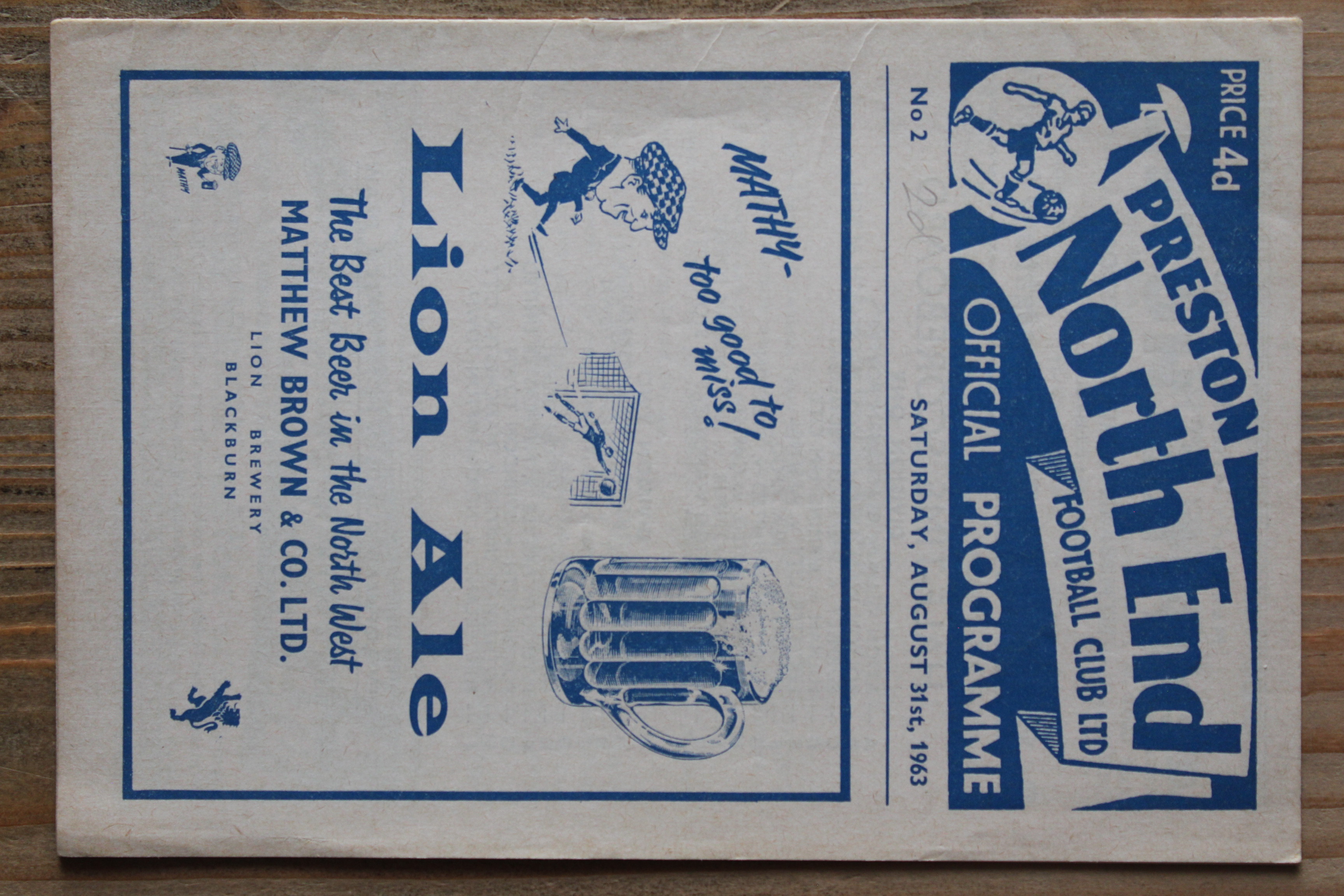 Preston North End FC v Swansea Town
