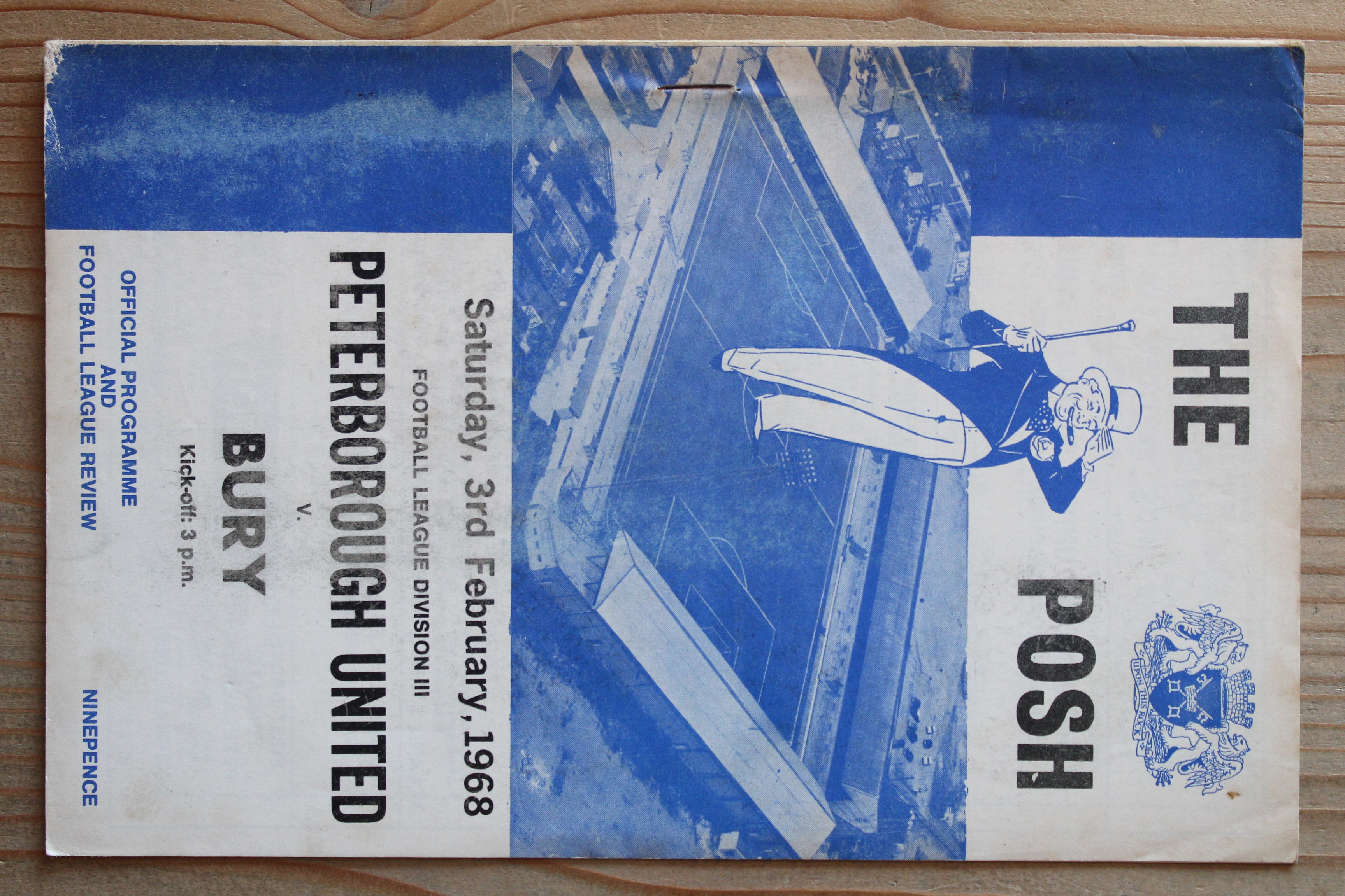 Peterborough United FC v Bury FC