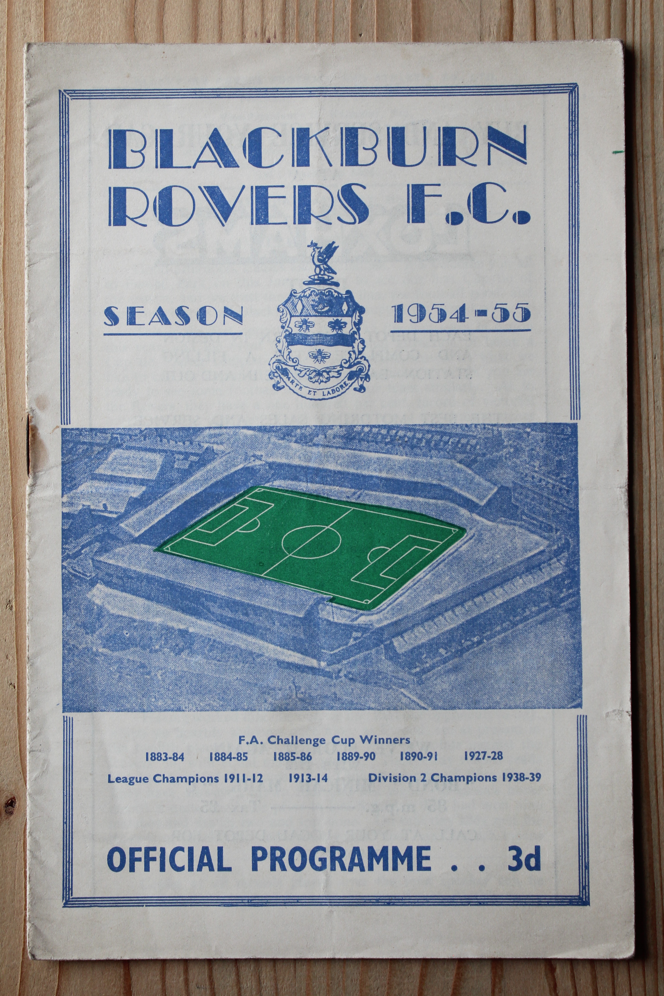 Blackburn Rovers FC v Swansea Town