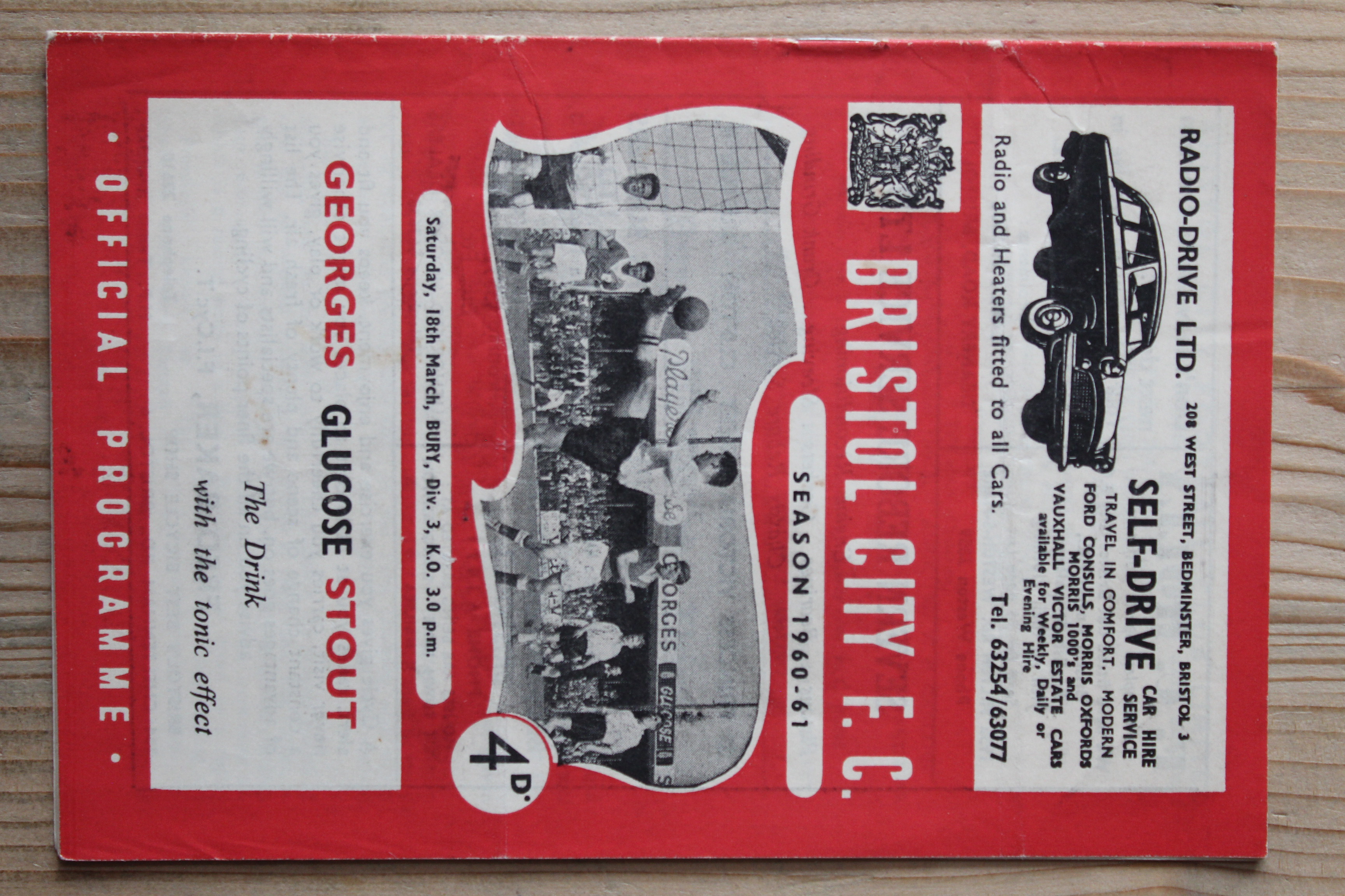 Bristol City FC v Bury FC