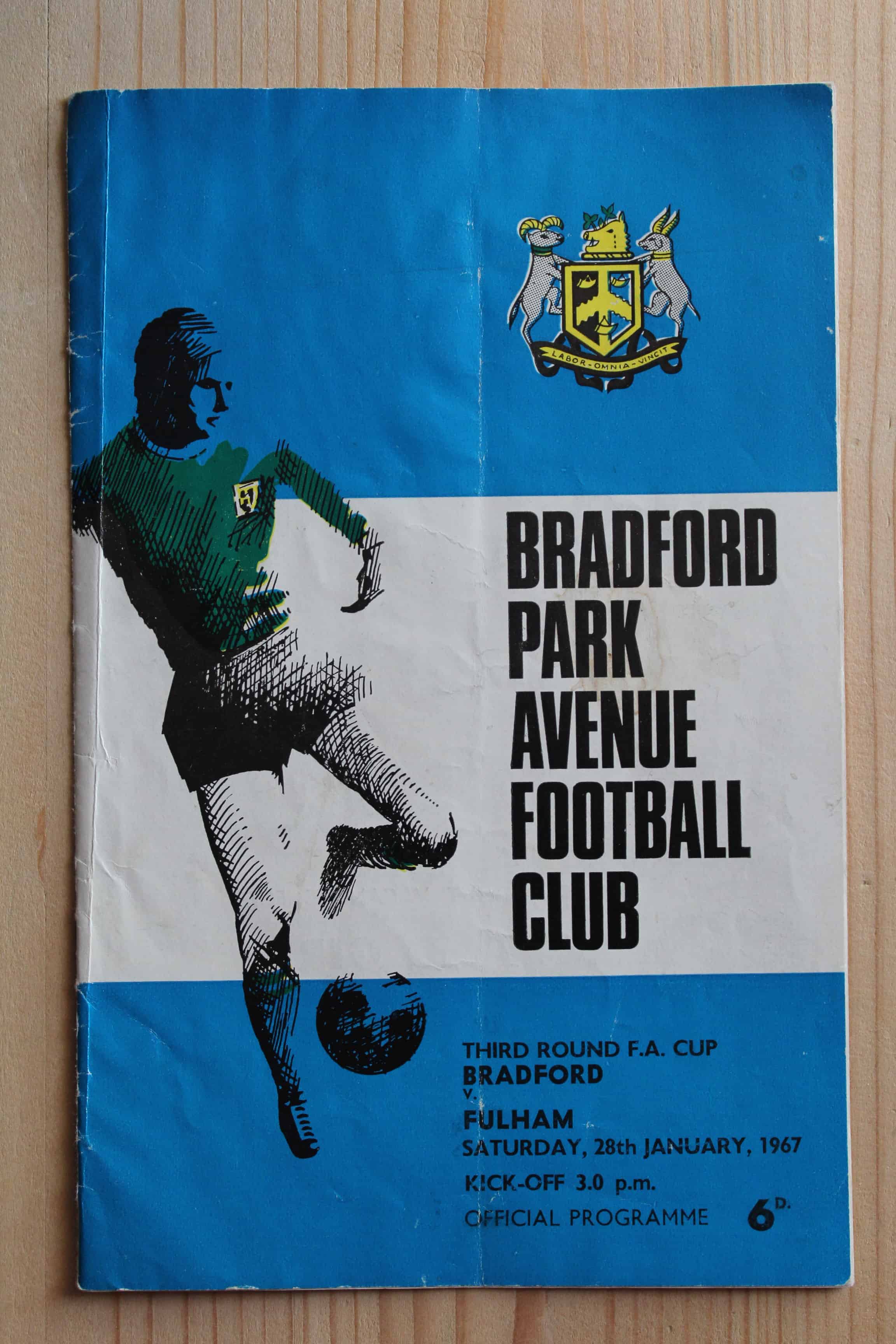 Bradford Park Avenue v Fulham FC