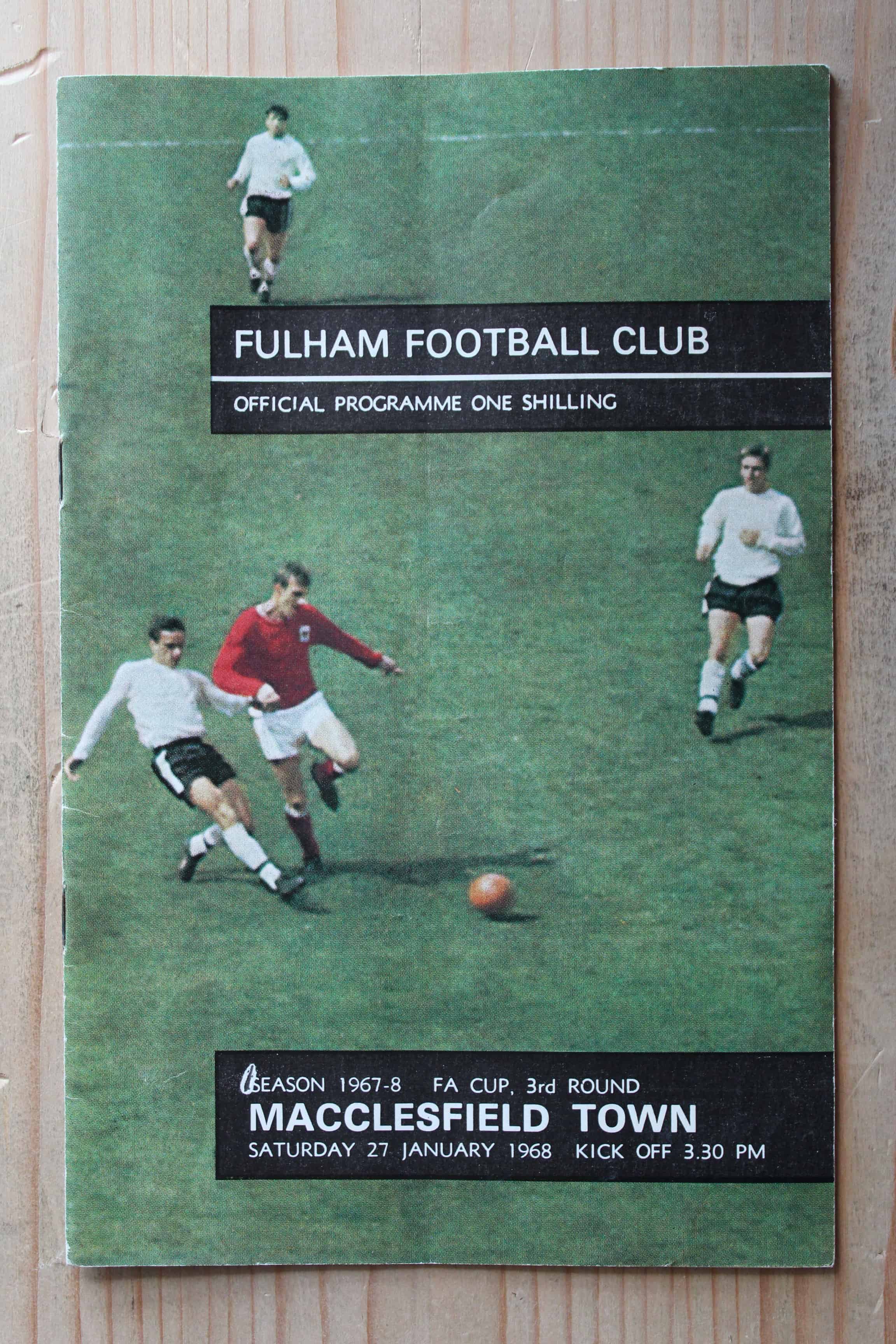 Fulham FC v Macclesfield Town FC