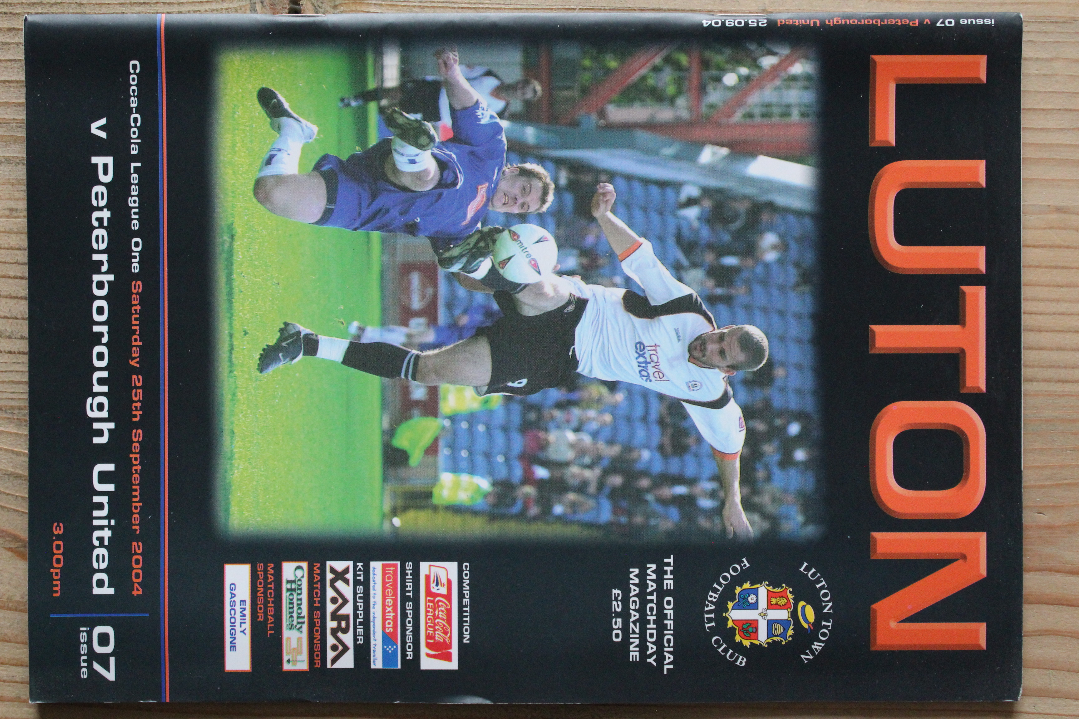 Luton Town FC v Peterborough United FC