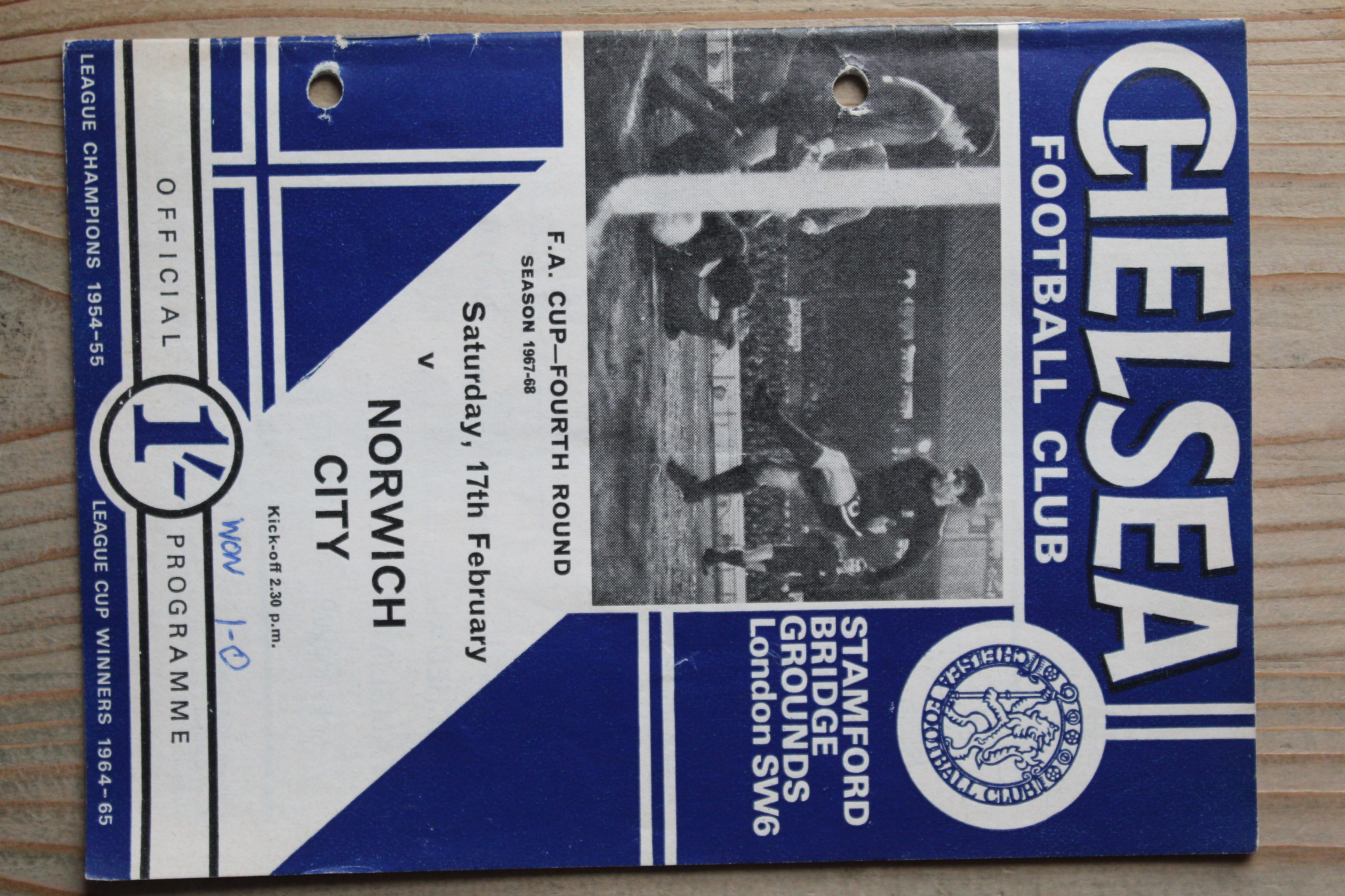 Chelsea FC v Norwich City FC