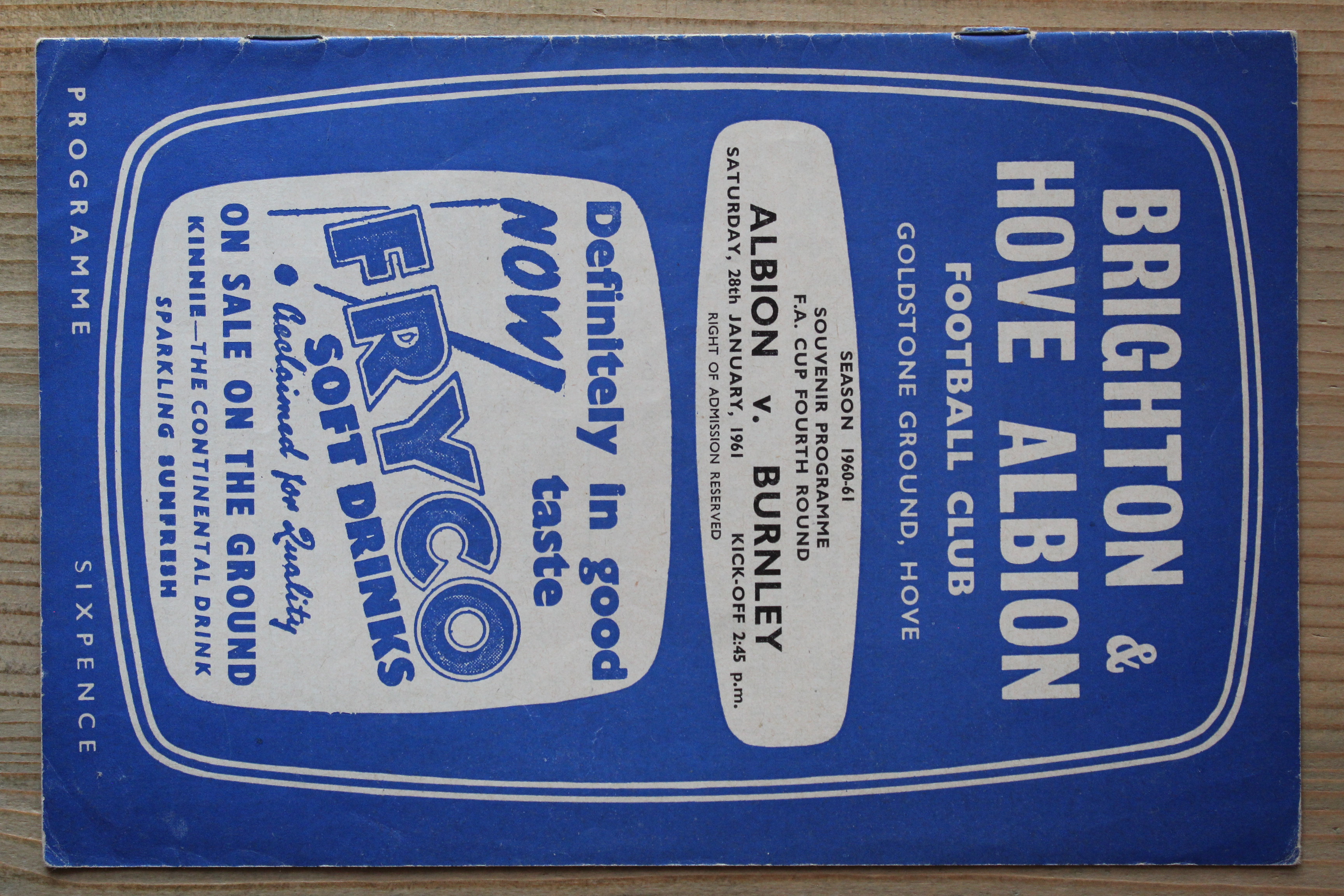 Brighton & Hove Albion FC v Burnley FC
