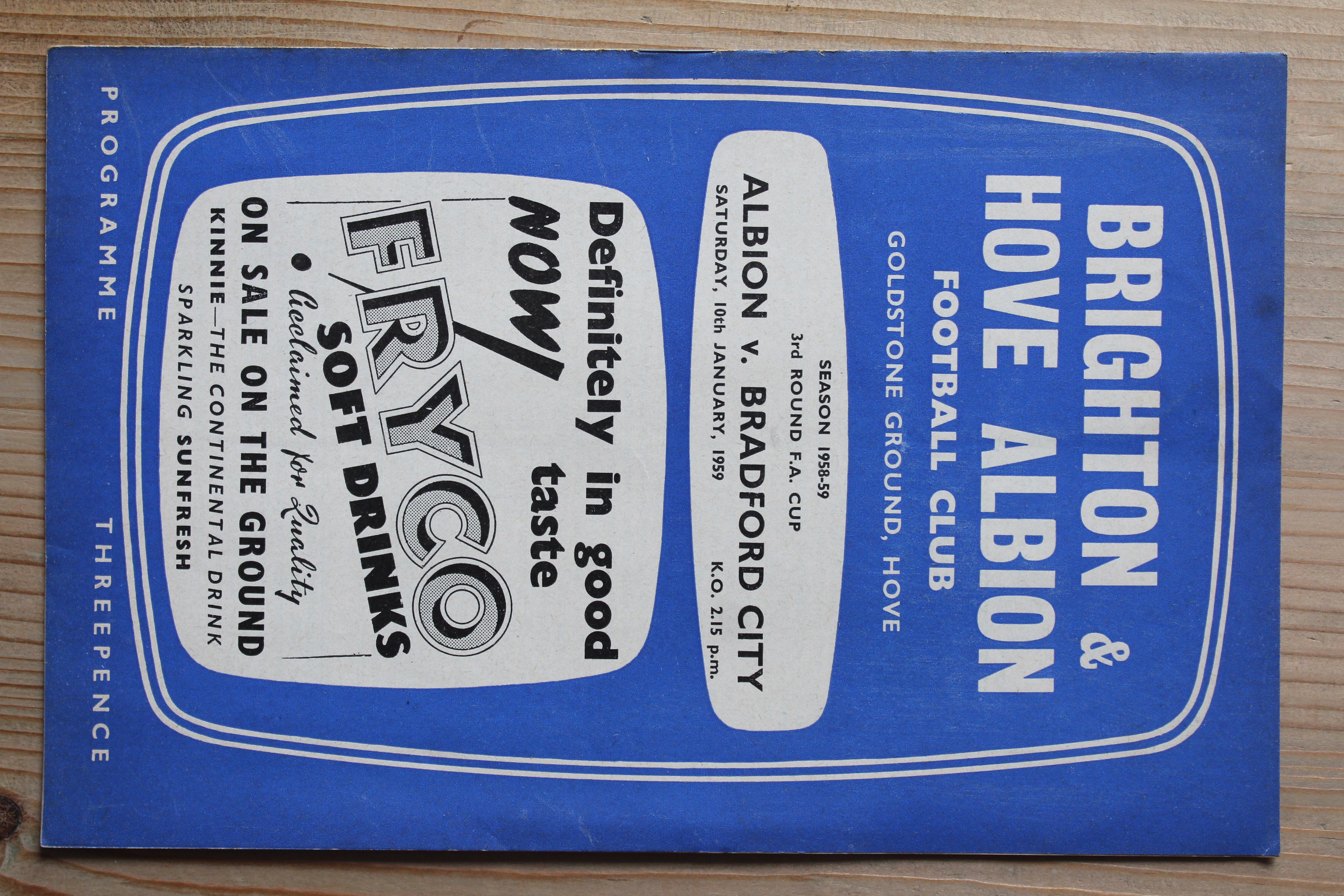 Brighton & Hove Albion FC v Bradford City FC