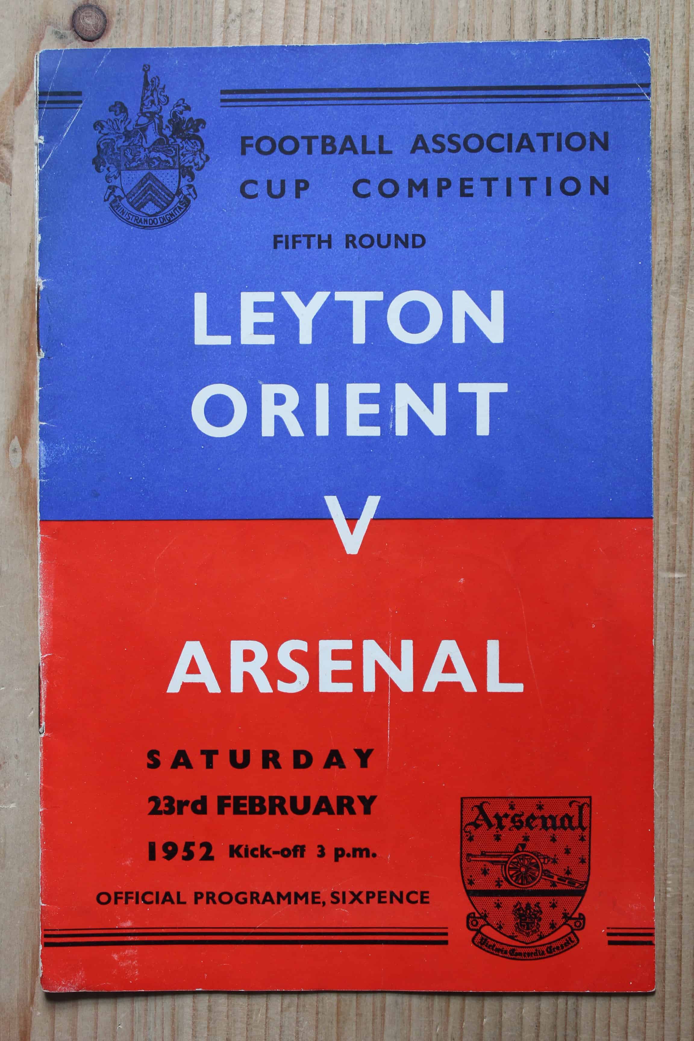 Leyton Orient FC v Arsenal FC