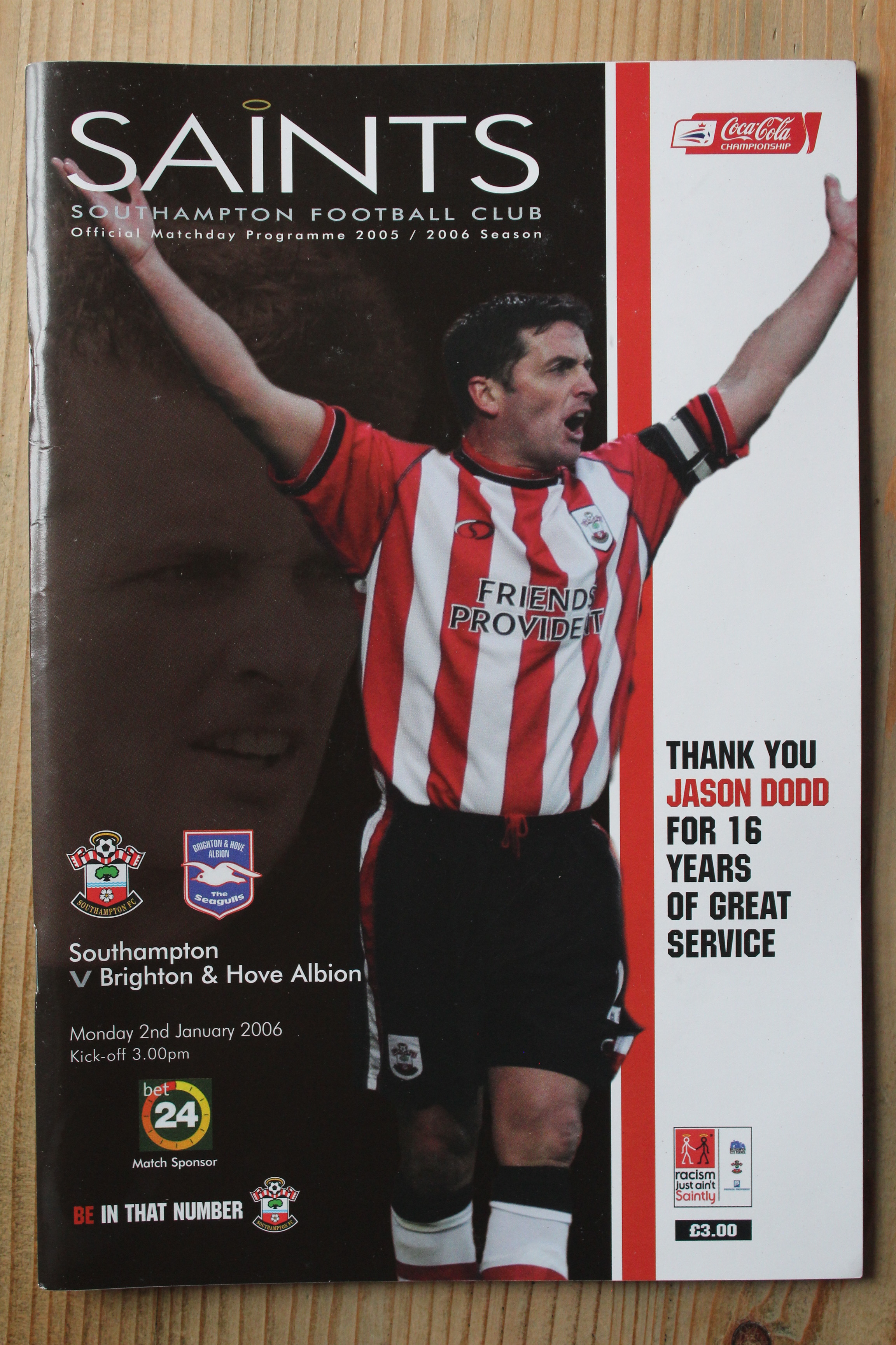 Southampton FC v Brighton & Hove Albion FC