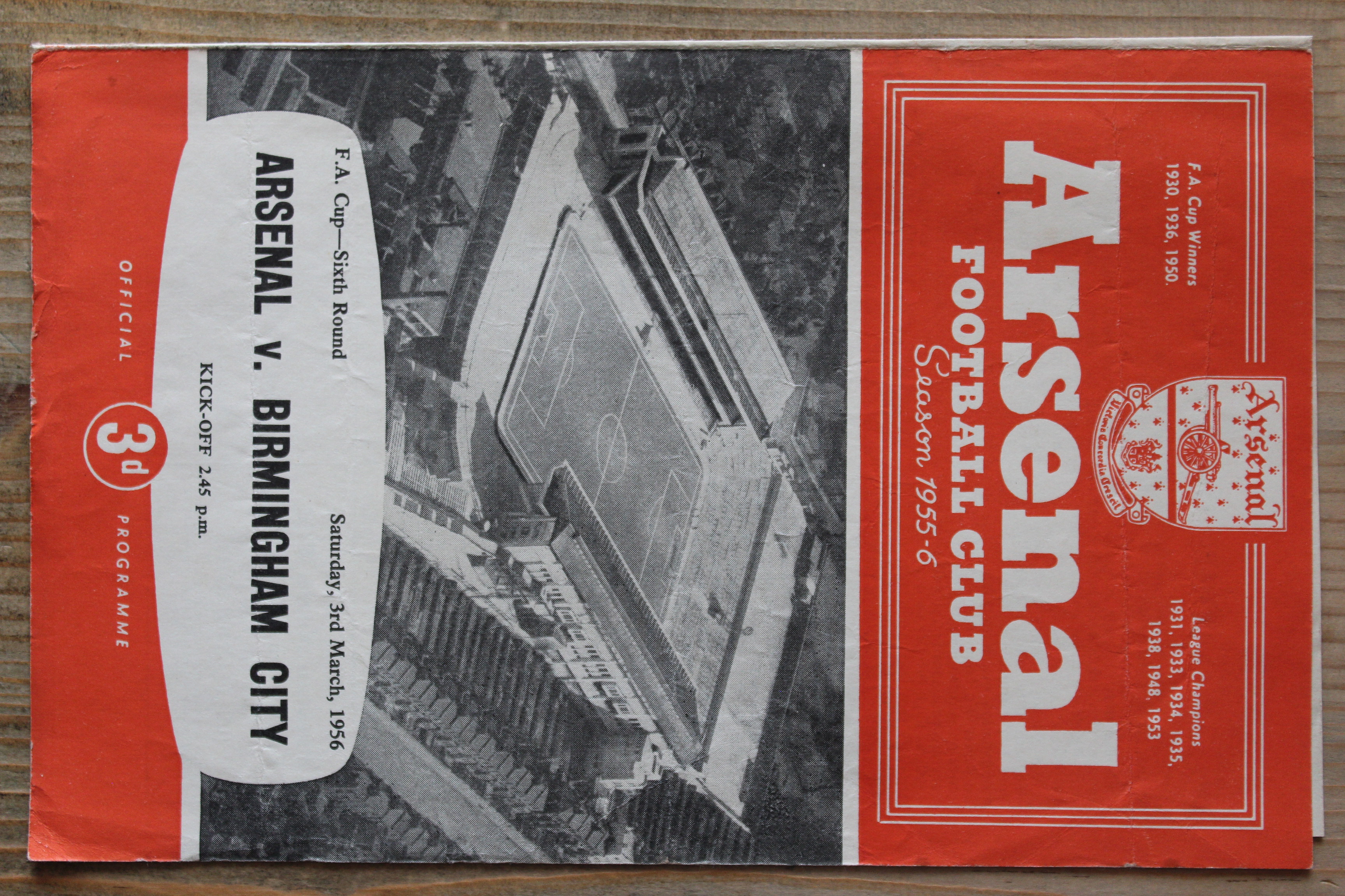 Arsenal FC v Birmingham City FC