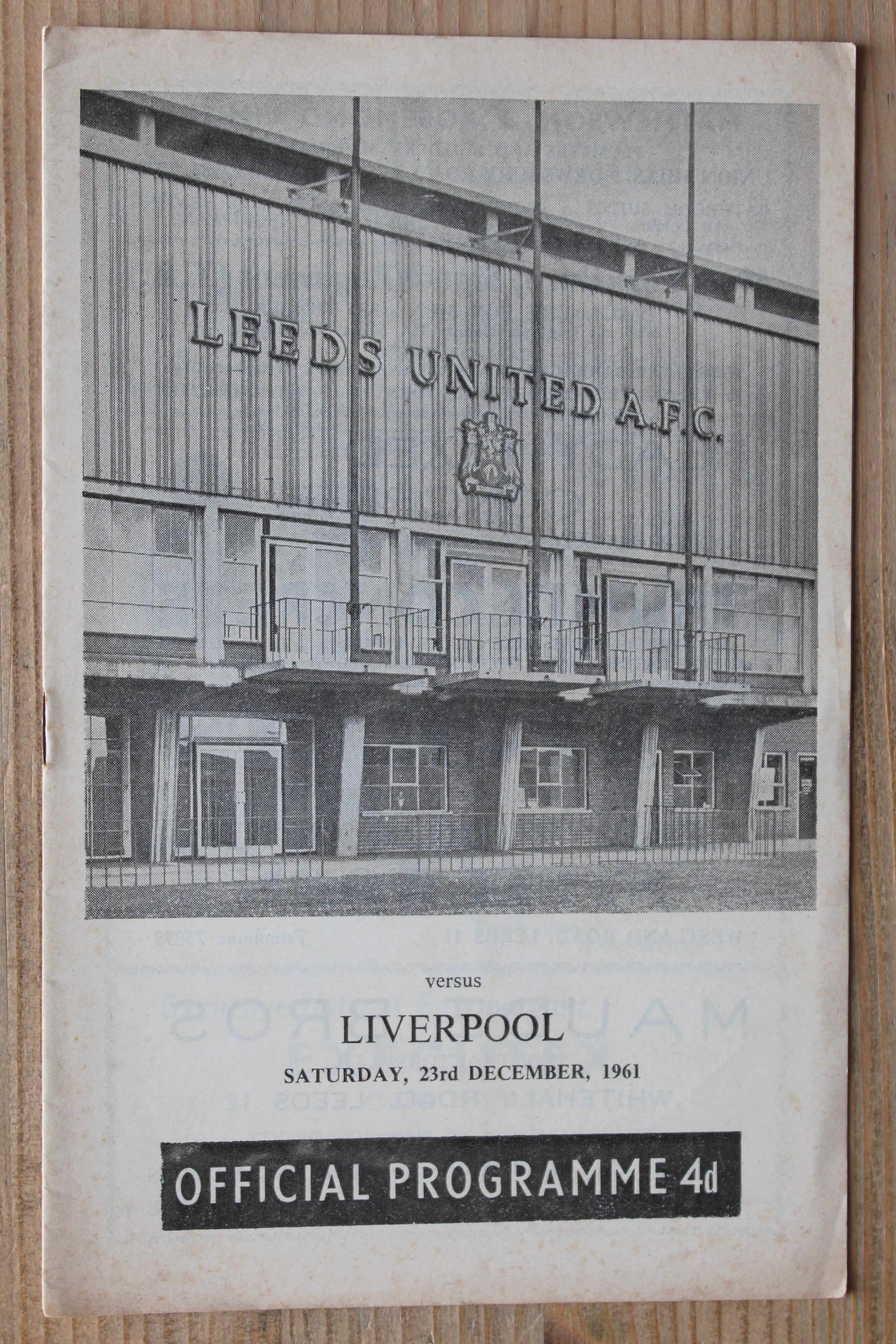 Leeds United FC v Liverpool FC