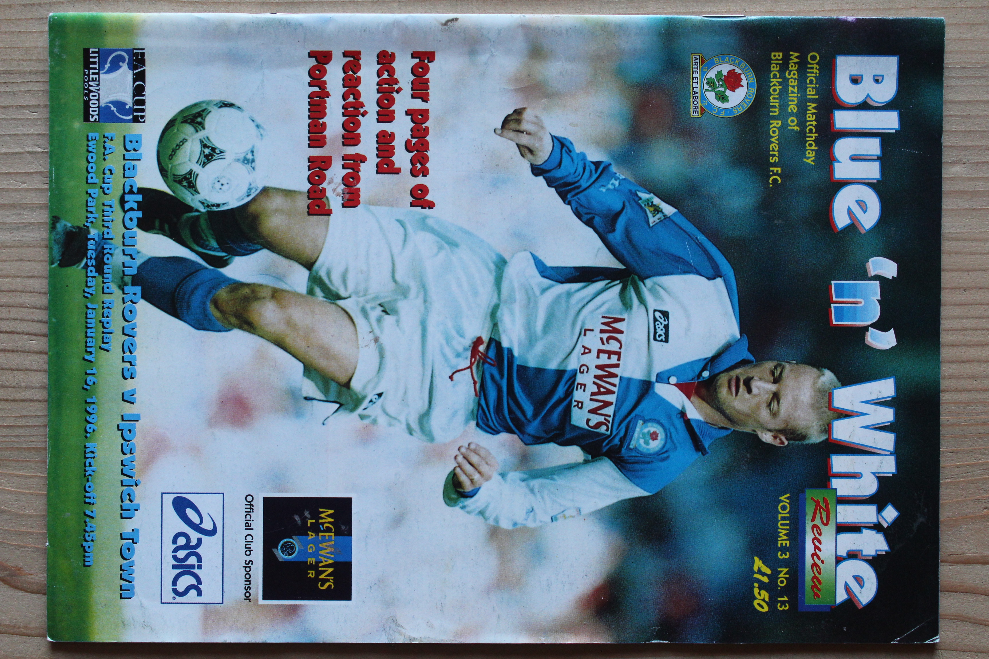 Blackburn Rovers FC v Ipswich Town FC