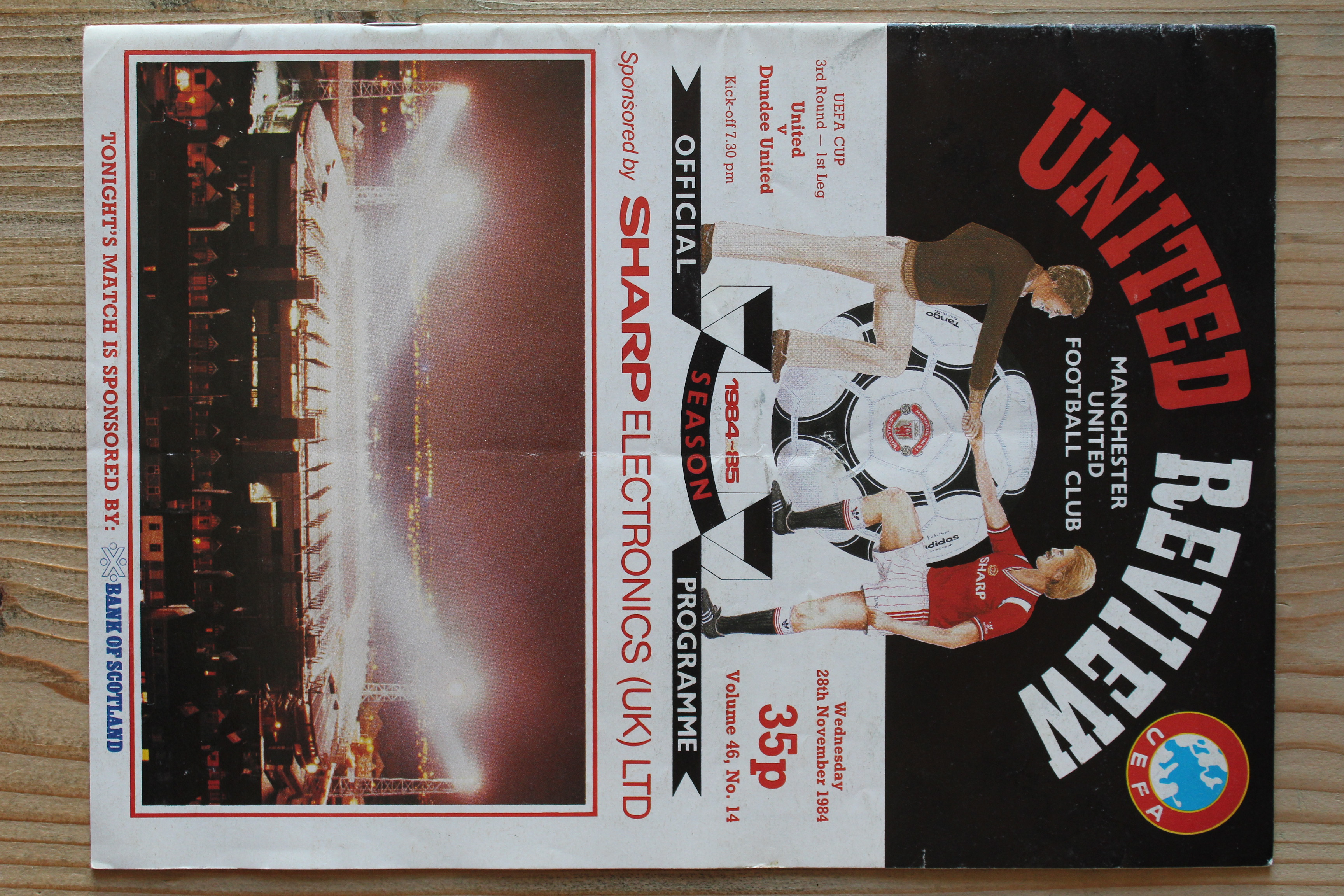 Manchester United FC v Dundee United FC