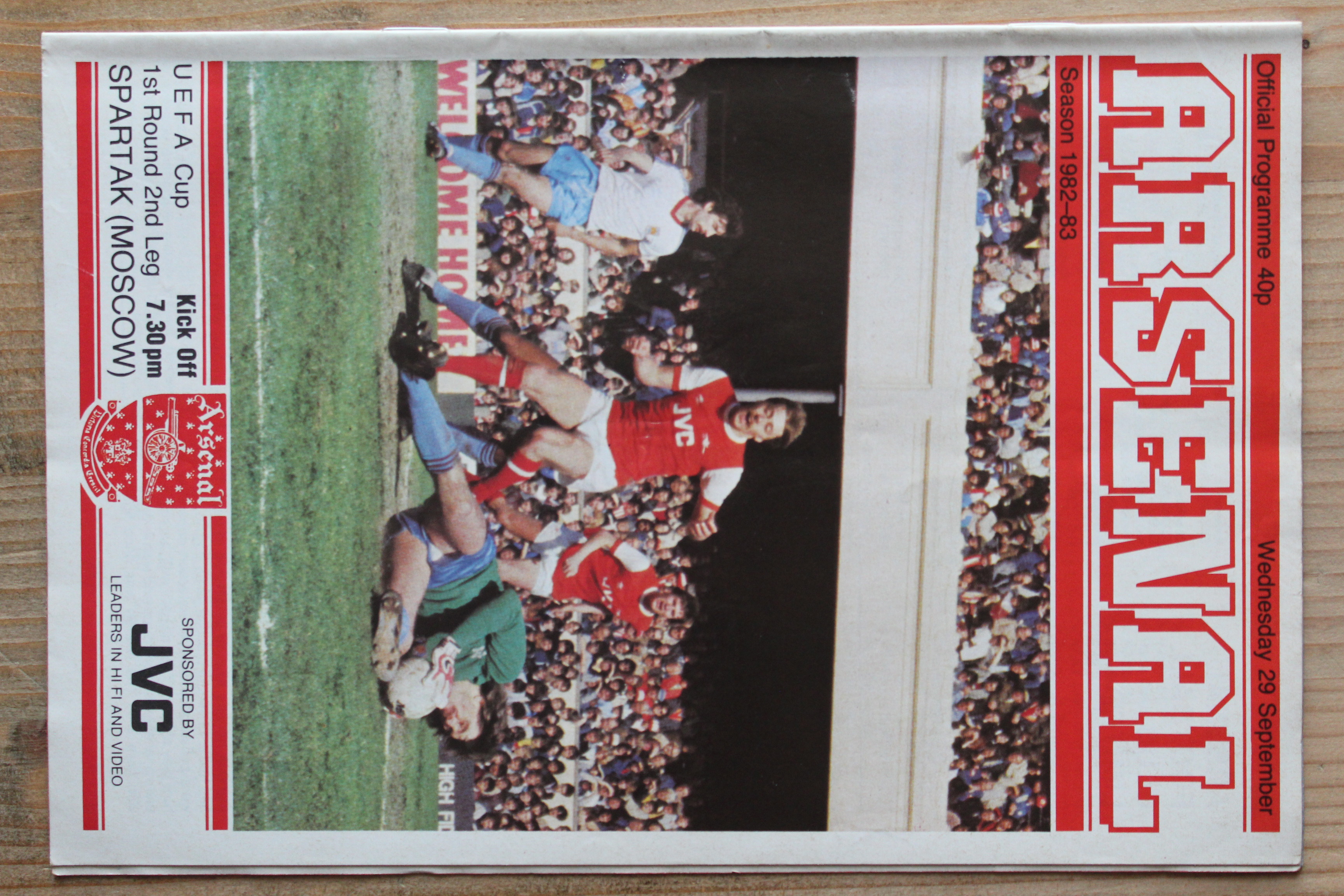 Arsenal FC v Spartak Moscow