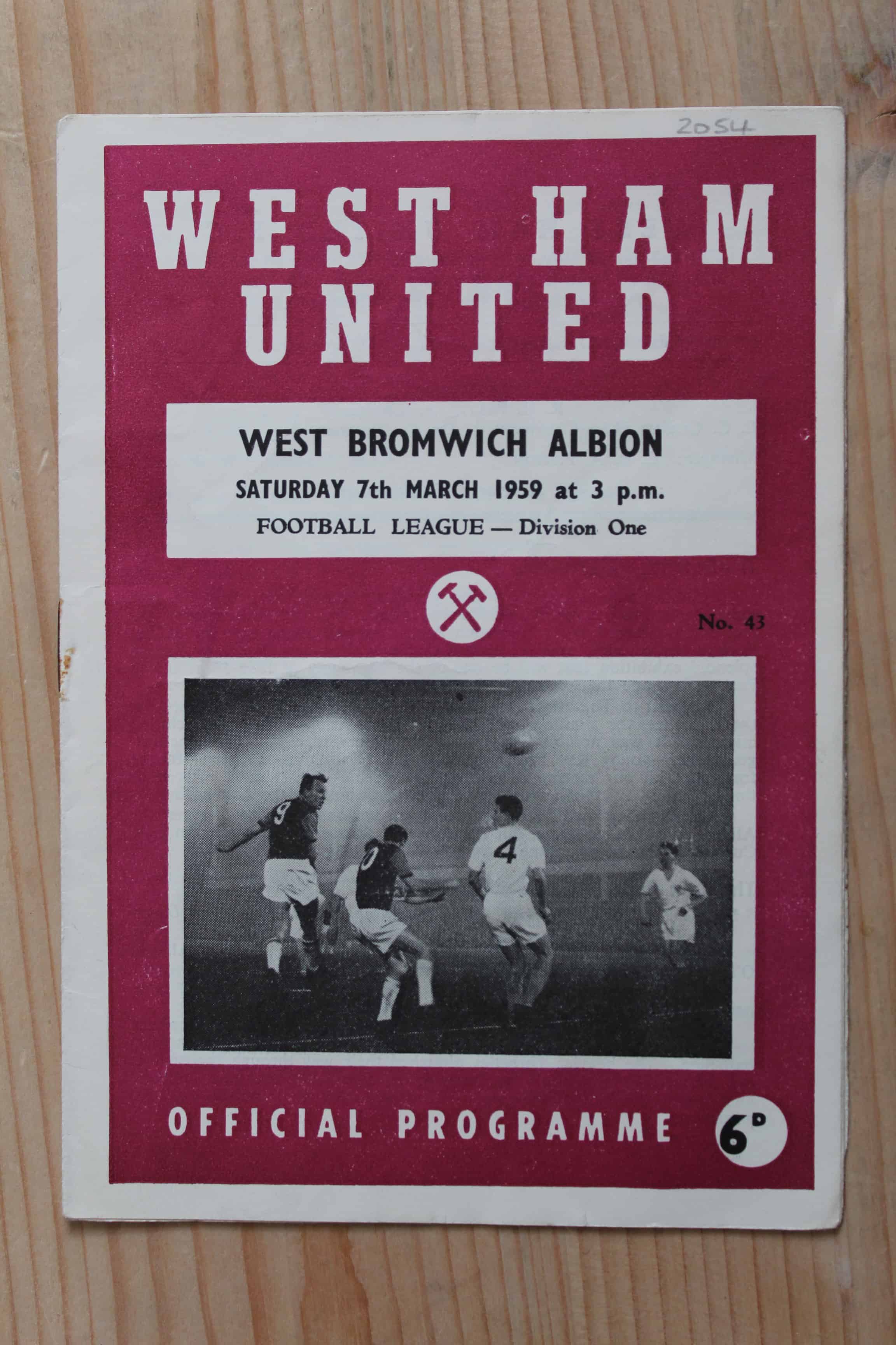 West Ham United FC v West Bromwich Albion FC 