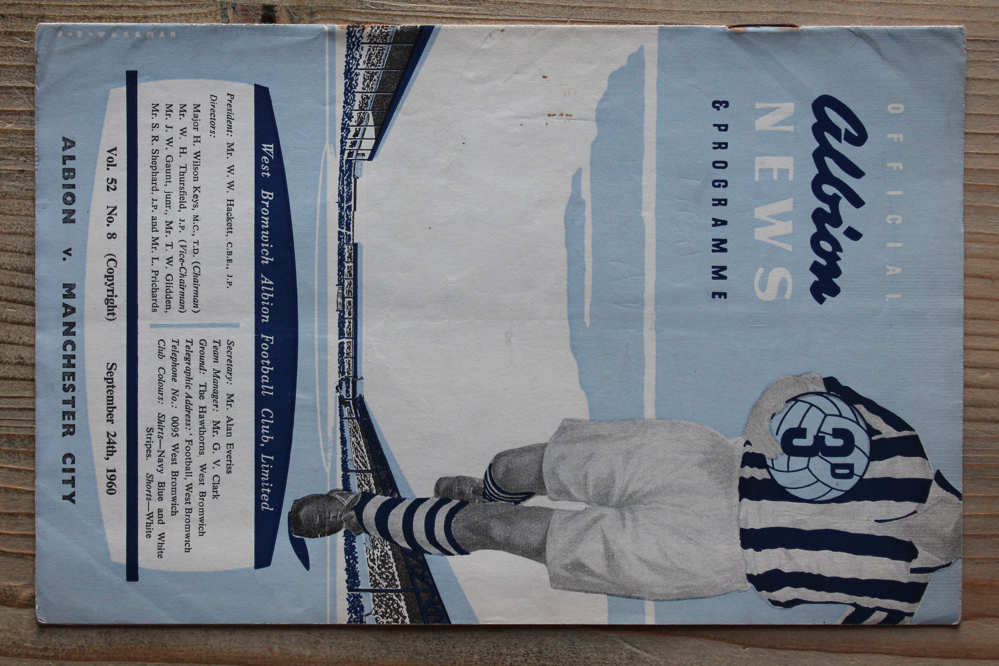 West Bromwich Albion FC  v Manchester City FC