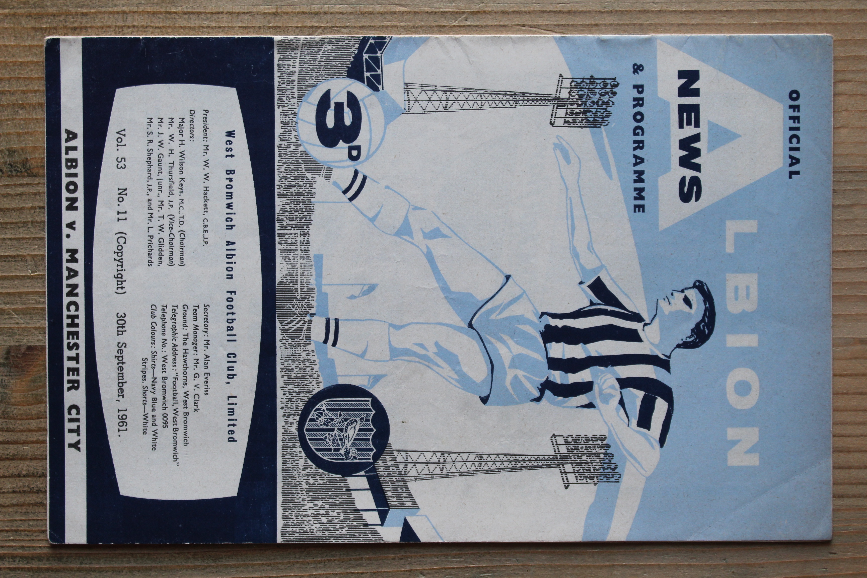 West Bromwich Albion FC  v Manchester City FC