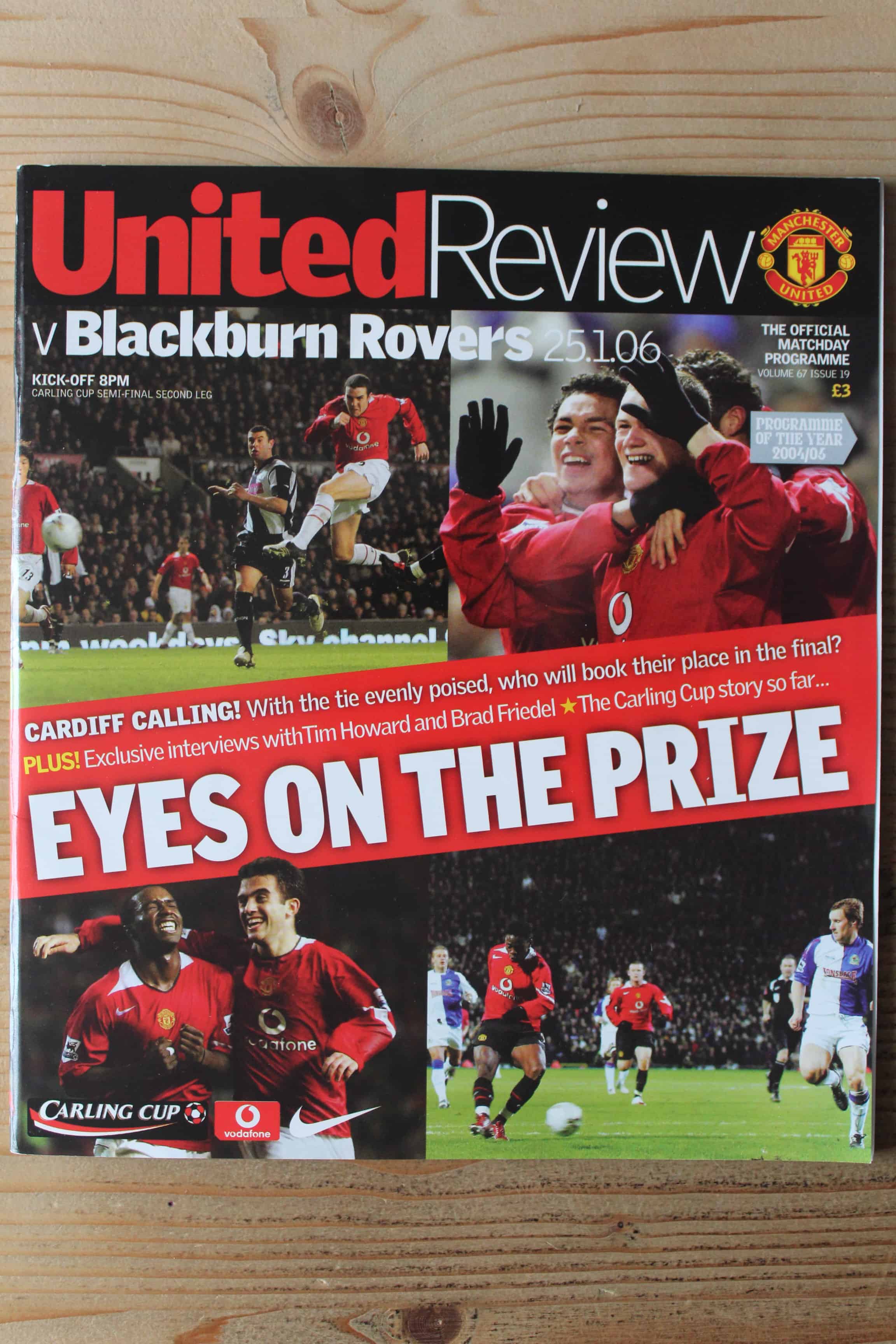 Manchester United FC v Blackburn Rovers FC