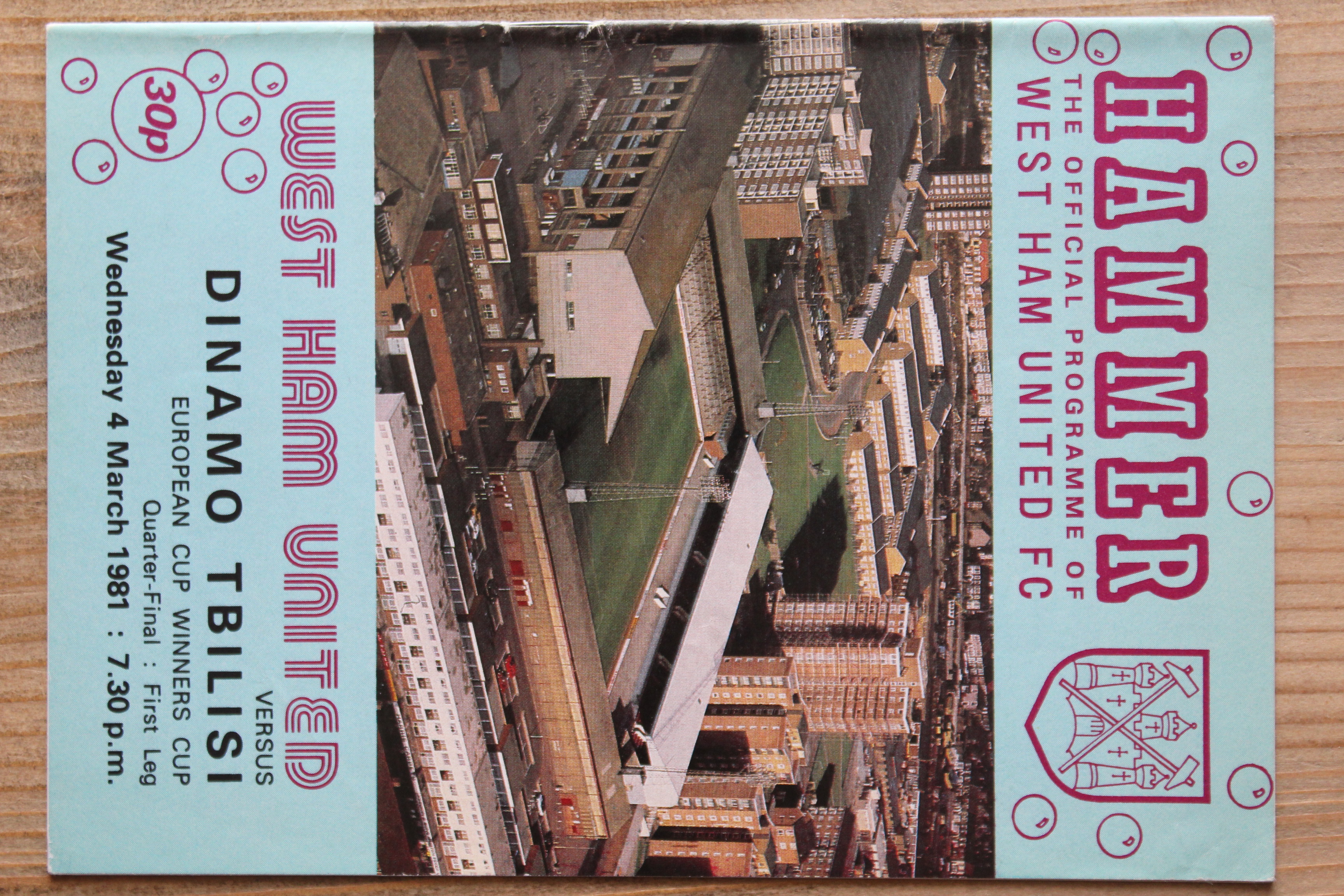 West Ham United FC v Dinamo Tbilisi