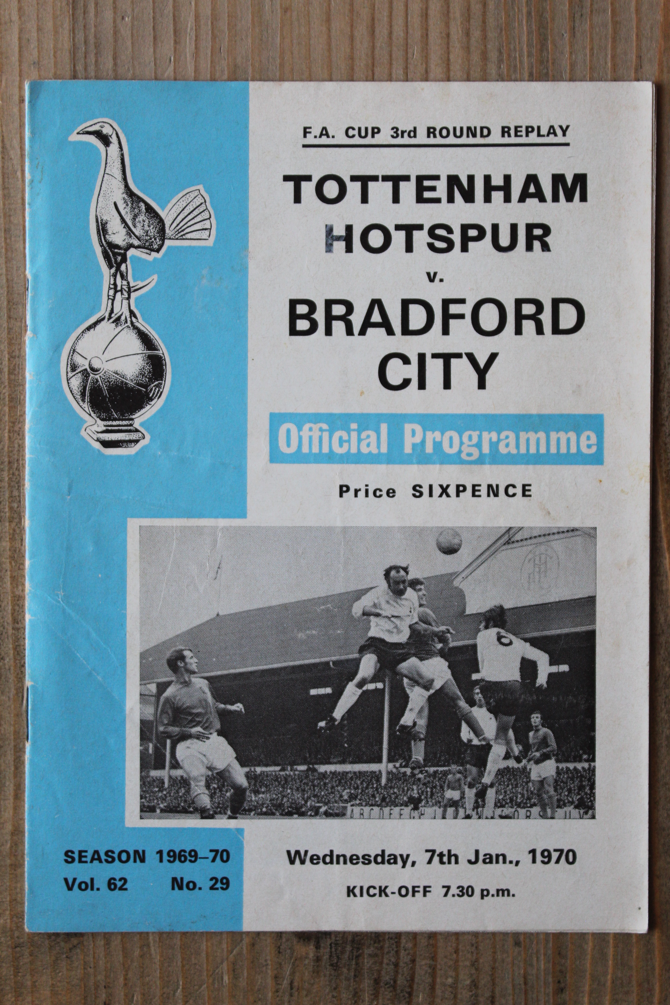 Tottenham Hotspur FC v Bradford City FC