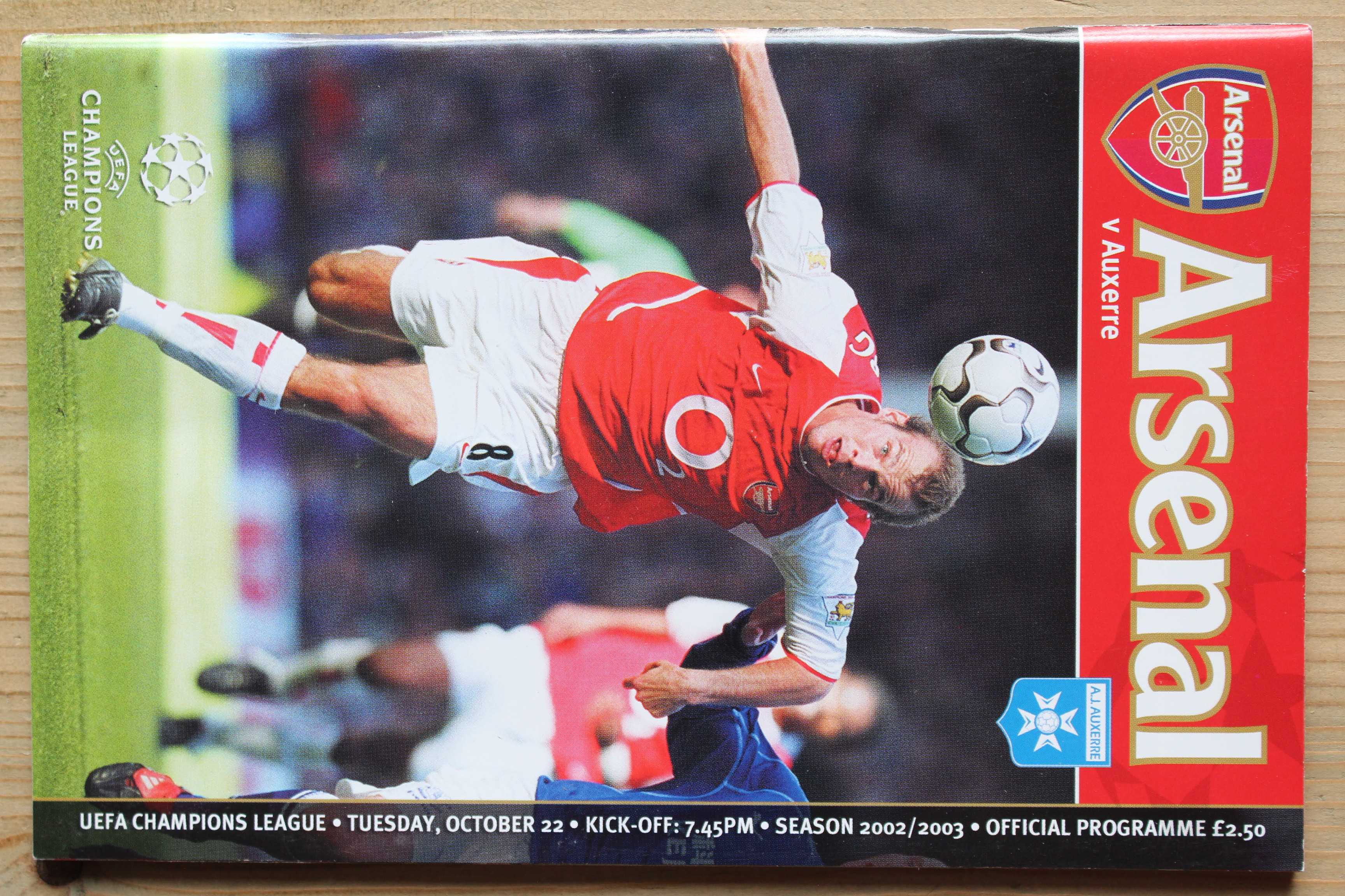 Arsenal FC v AJ Auxerre