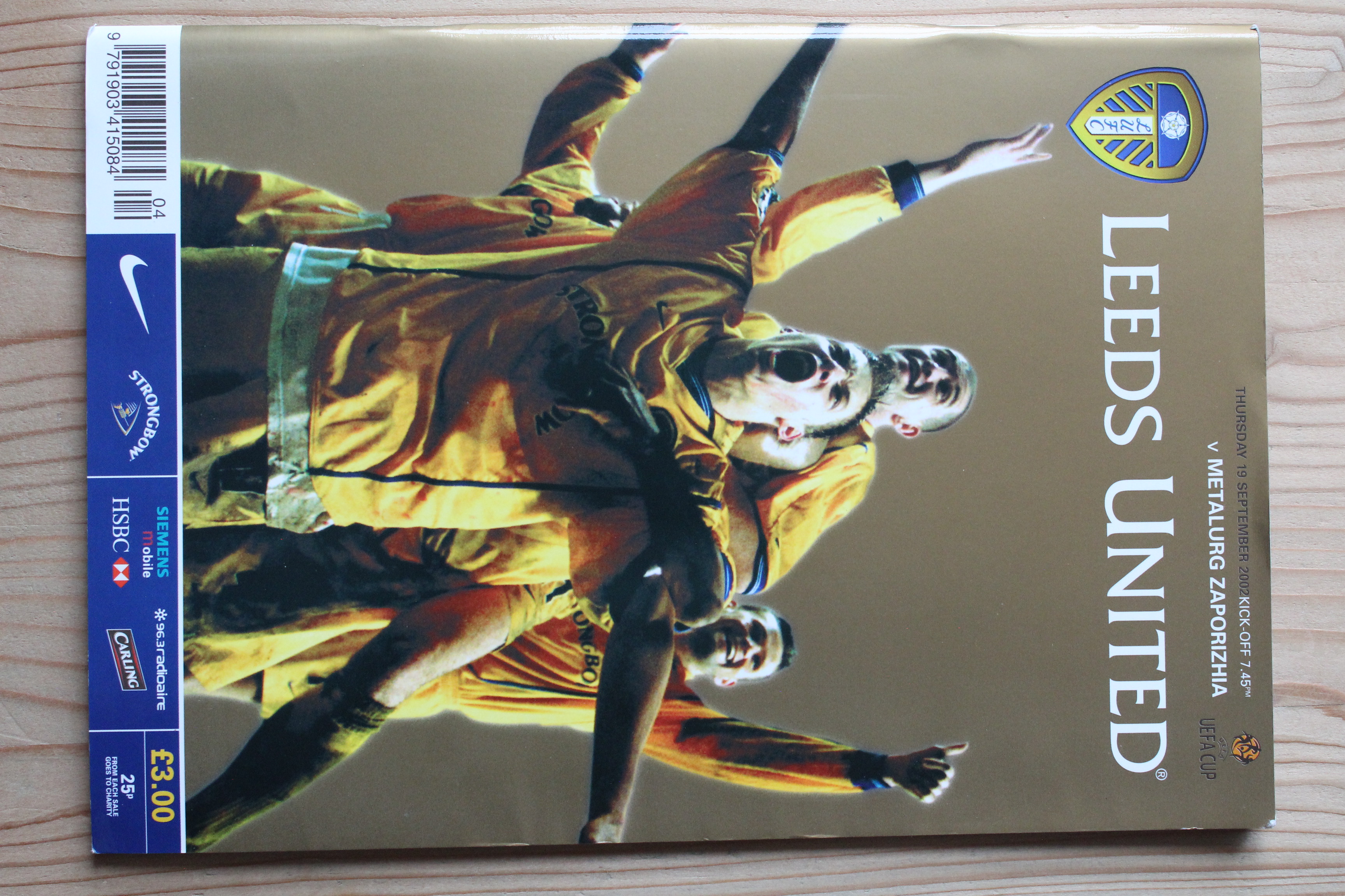 Leeds United FC v Metalurg Zaporiz`hya