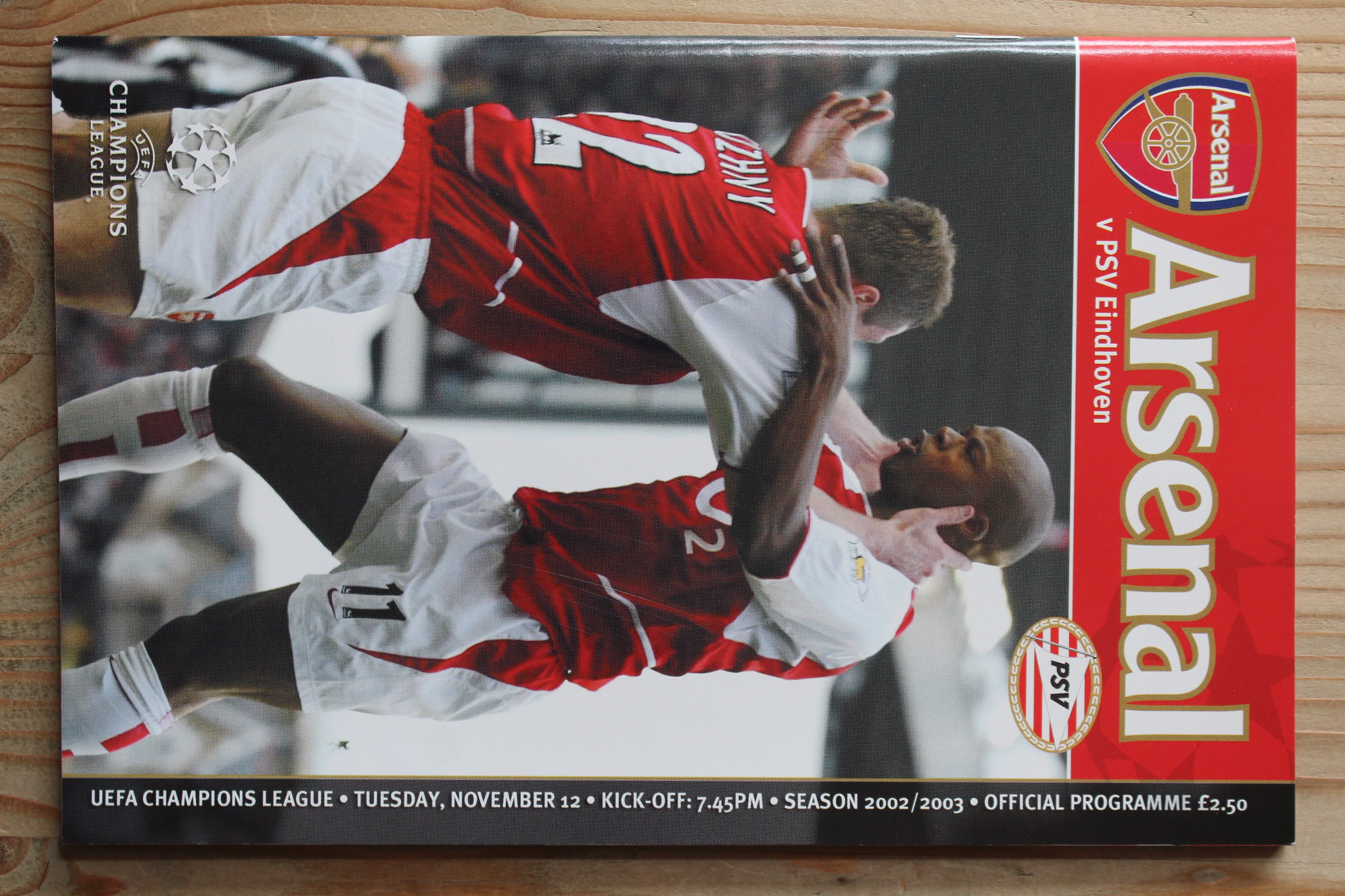 Arsenal FC v PSV Eindhoven