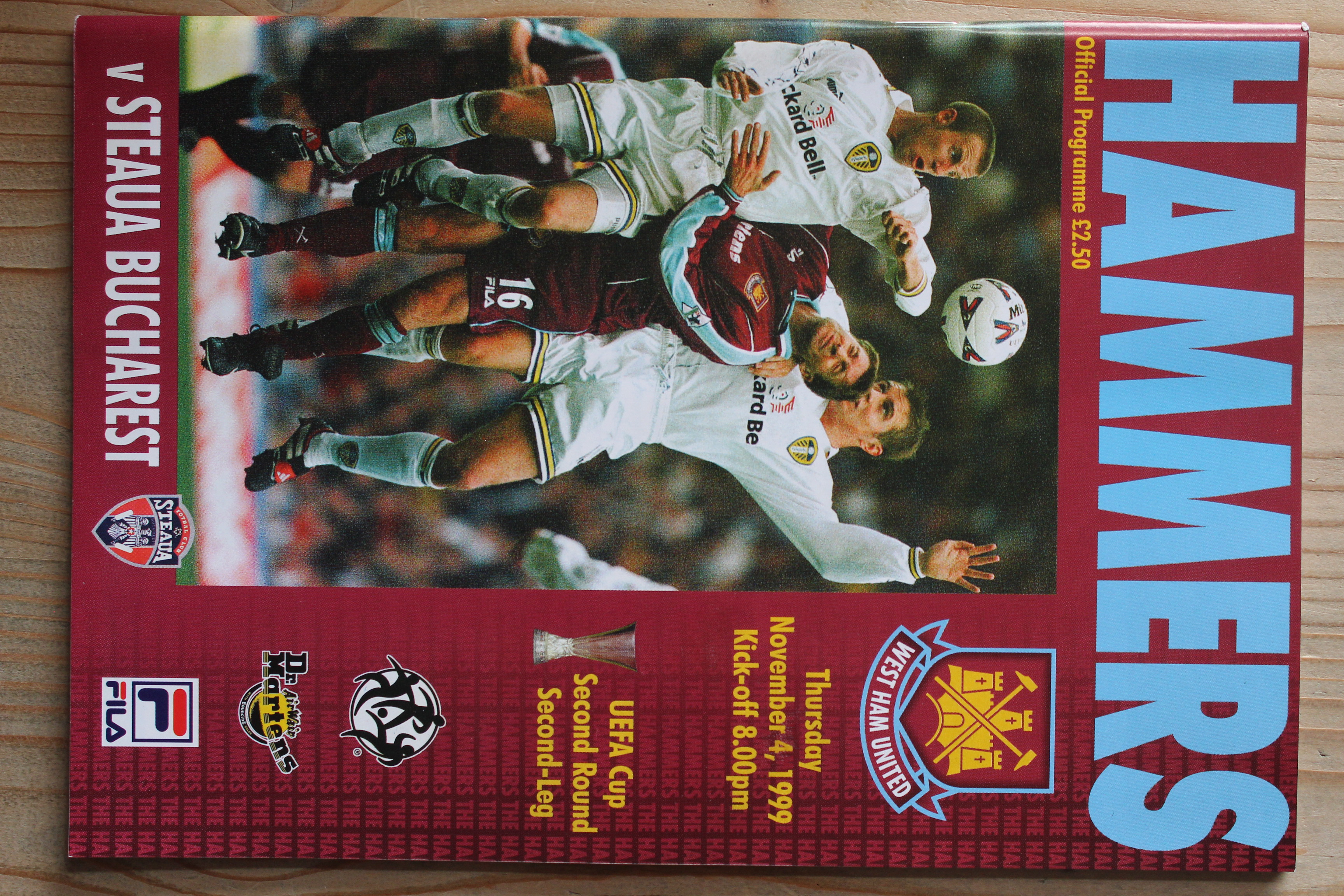 West Ham United FC v Steaua Bucharest