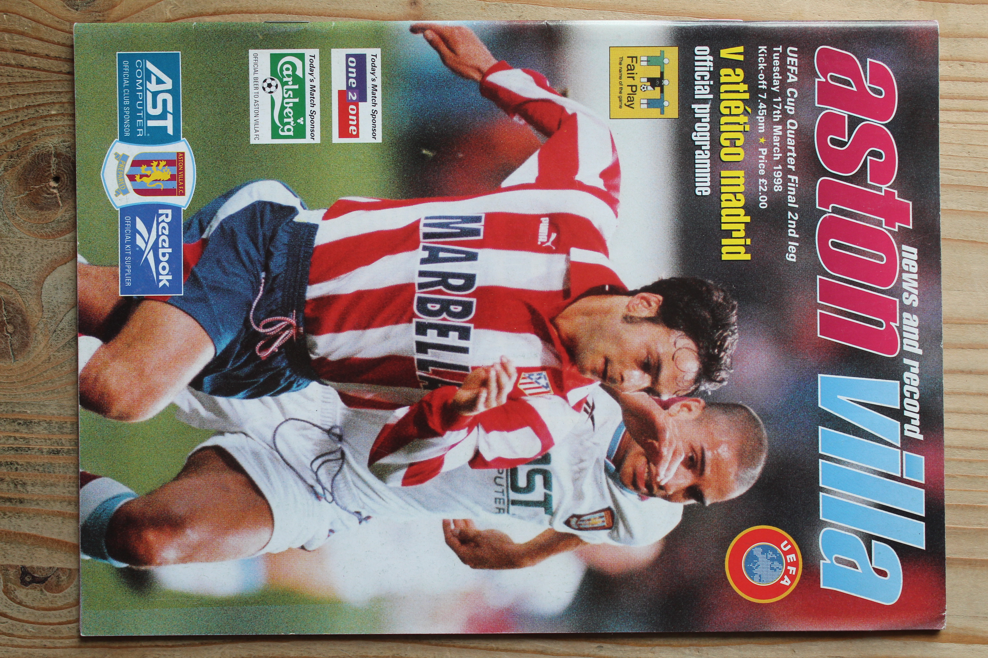 Aston Villa FC v Athletico Madrid