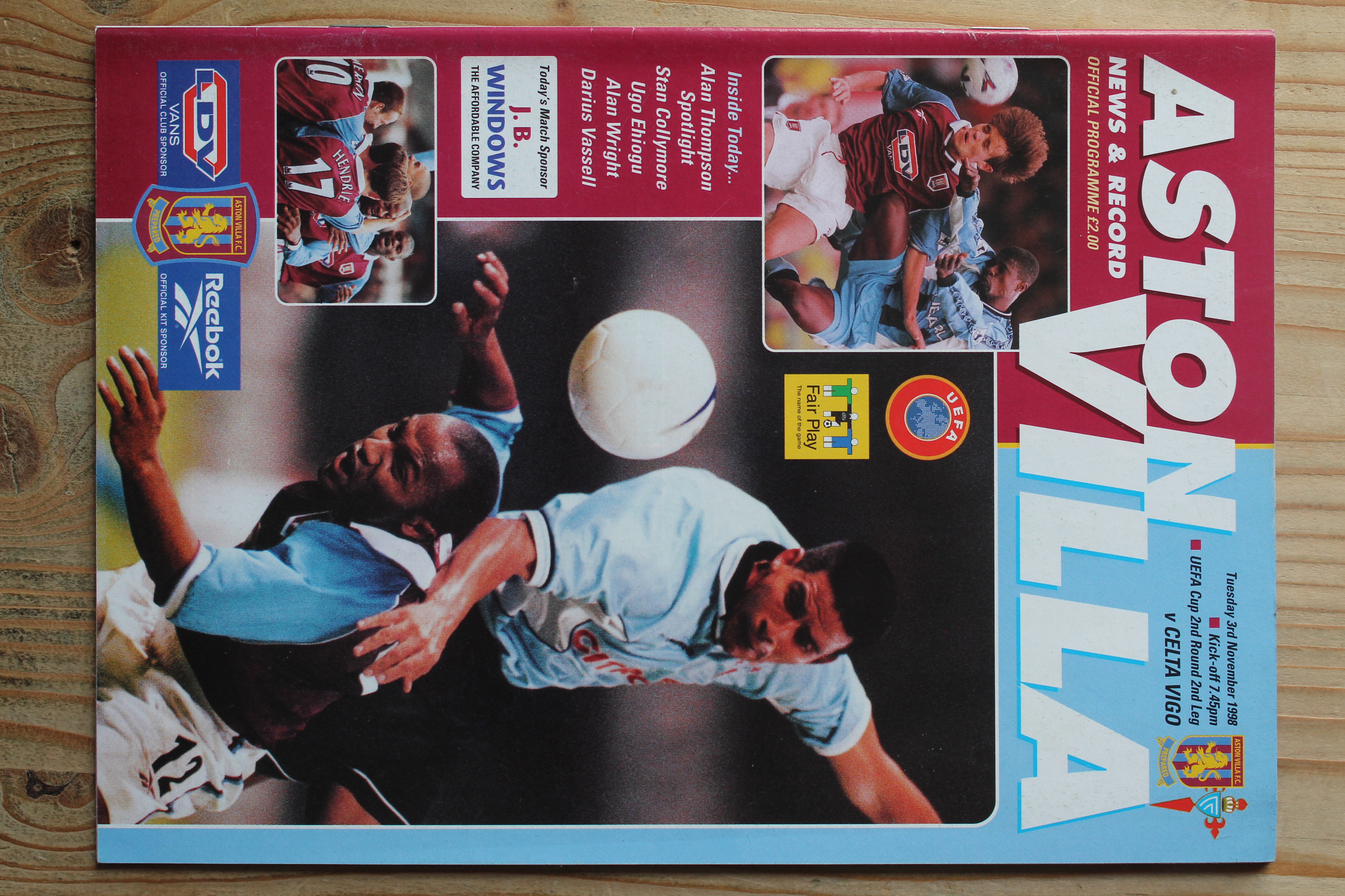Aston Villa FC v Celta Vigo