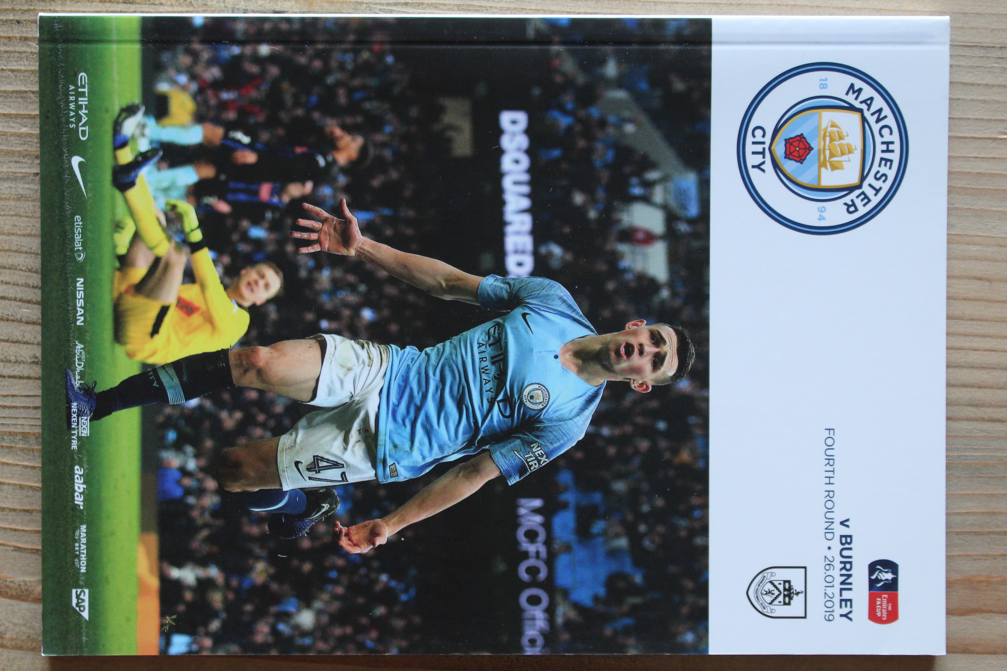 Manchester City FC v Burnley FC