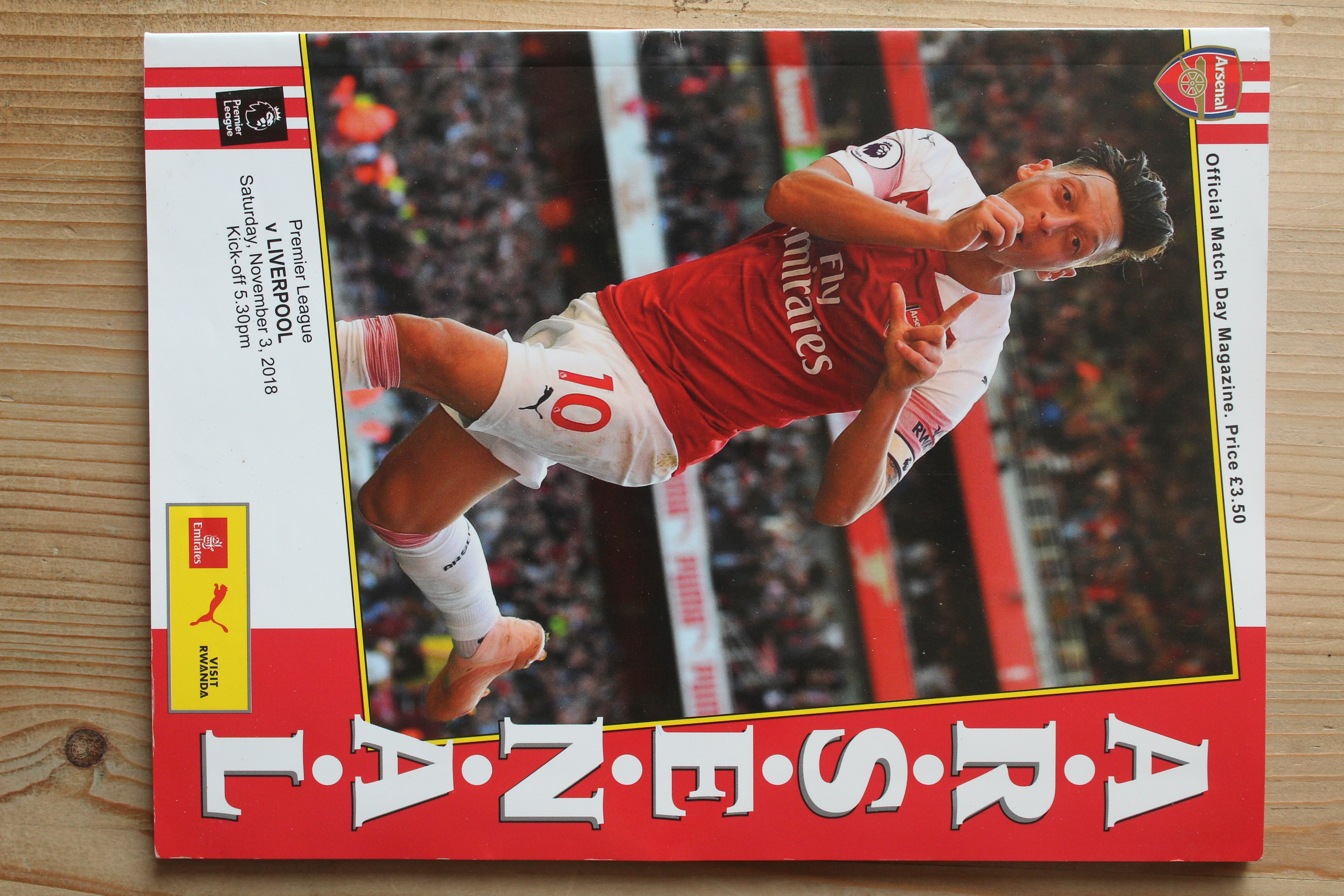Arsenal FC v Liverpool FC