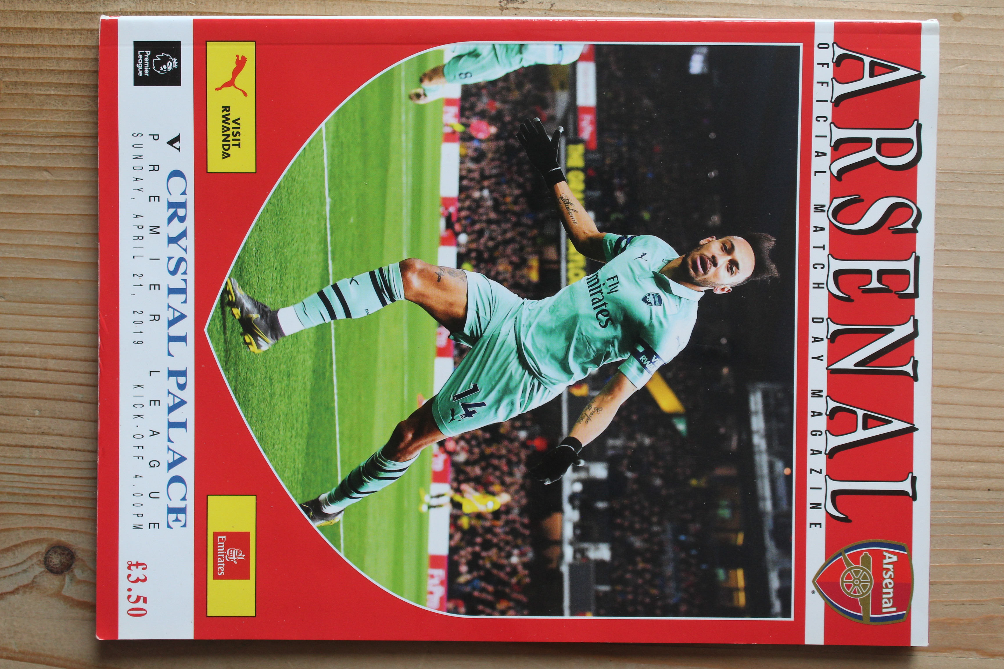 Arsenal FC v Crystal Palace FC