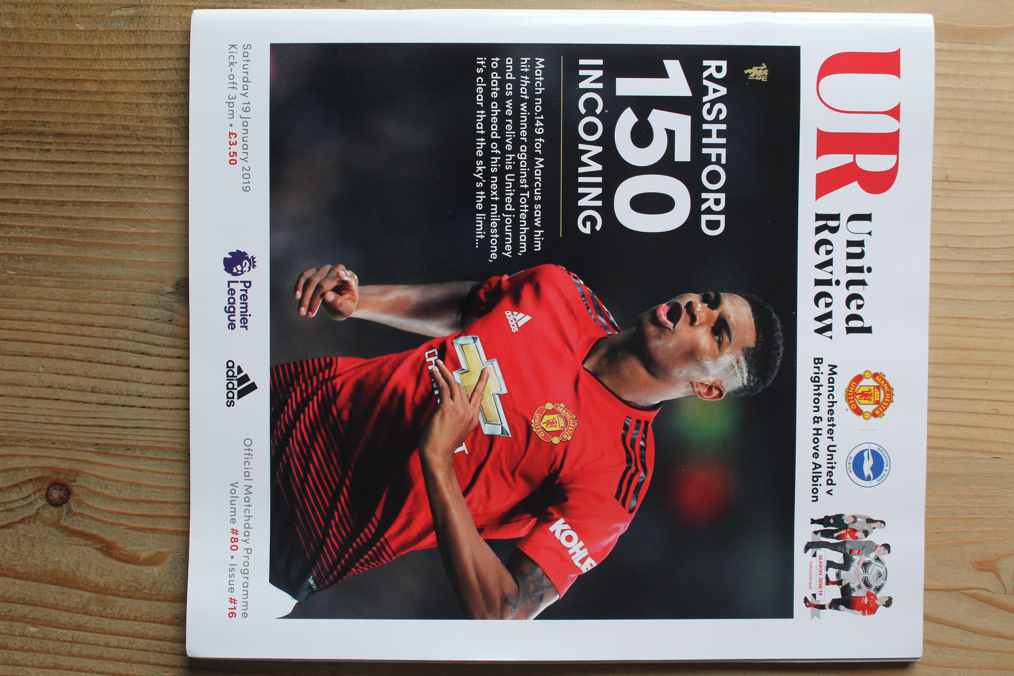 Manchester United FC v Brighton & Hove Albion FC