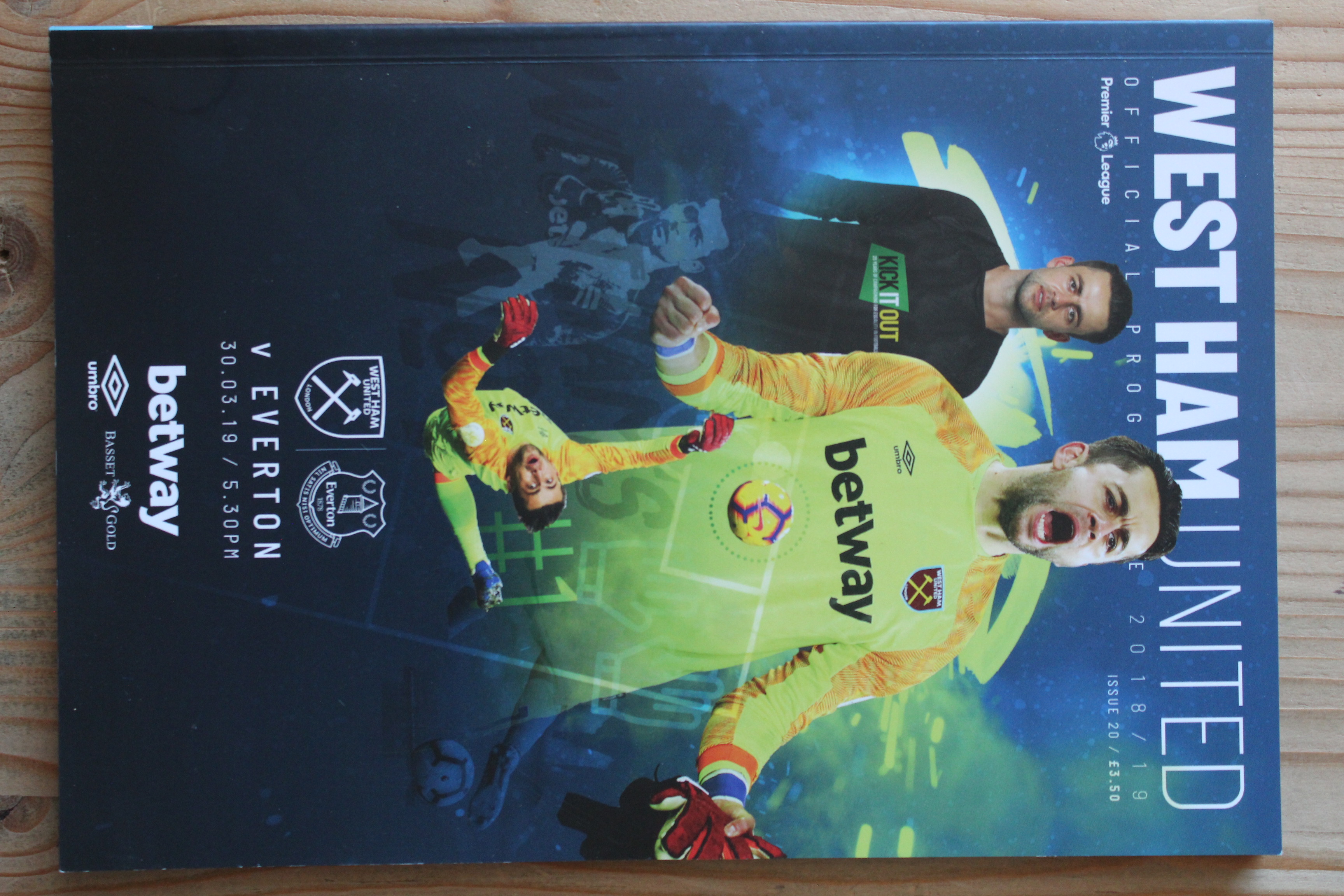 West Ham United FC v Everton FC