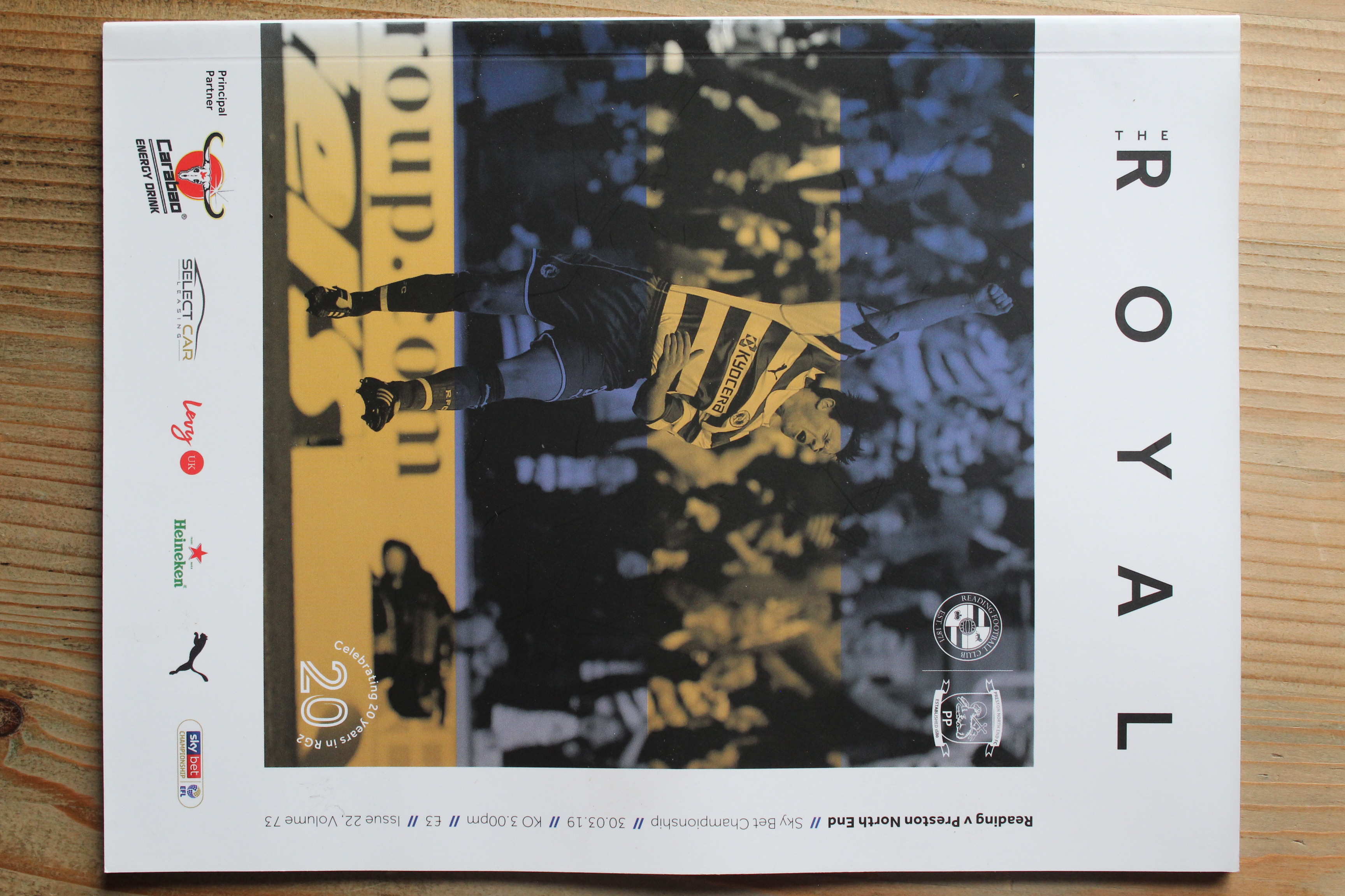 Reading FC v Preston North End FC