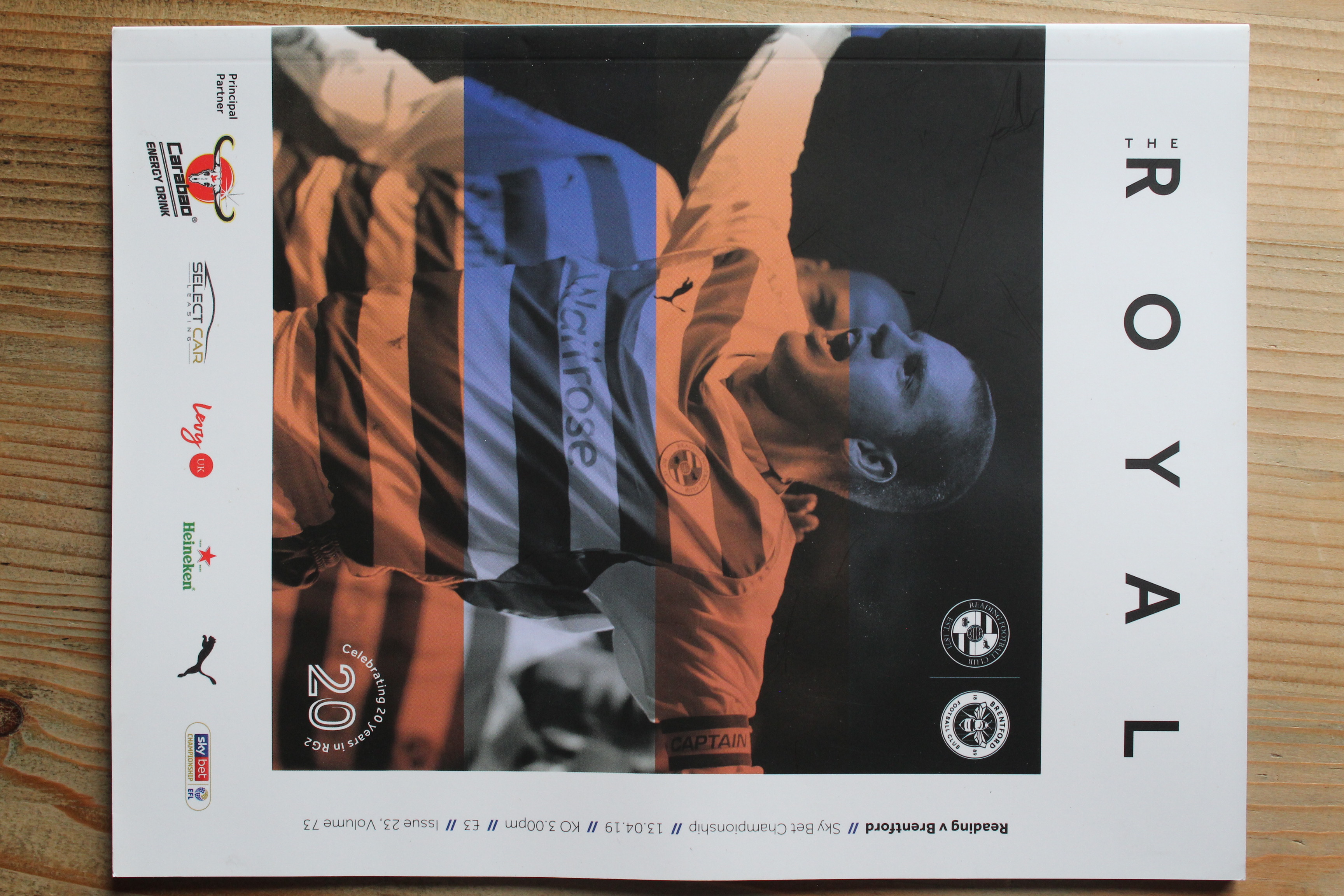 Reading FC v Brentford FC