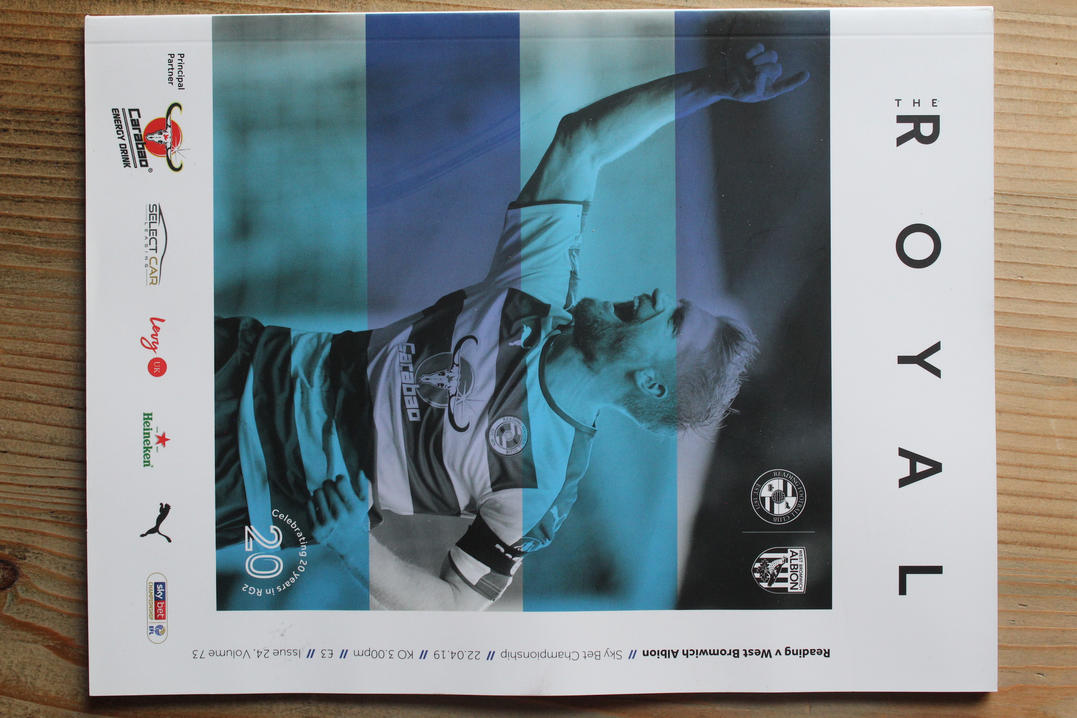 Reading FC v West Bromwich Albion FC 