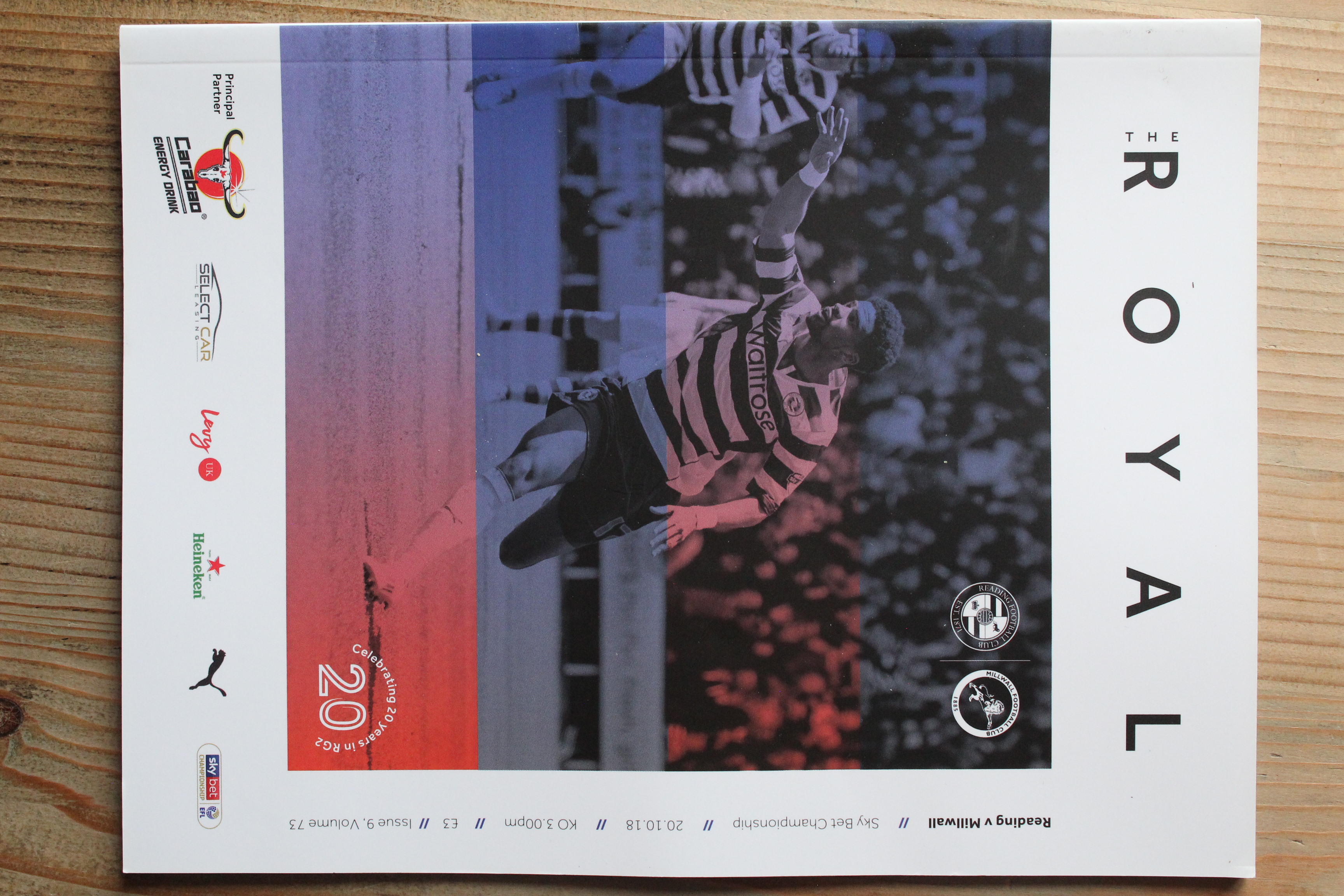 Reading FC v Millwall FC