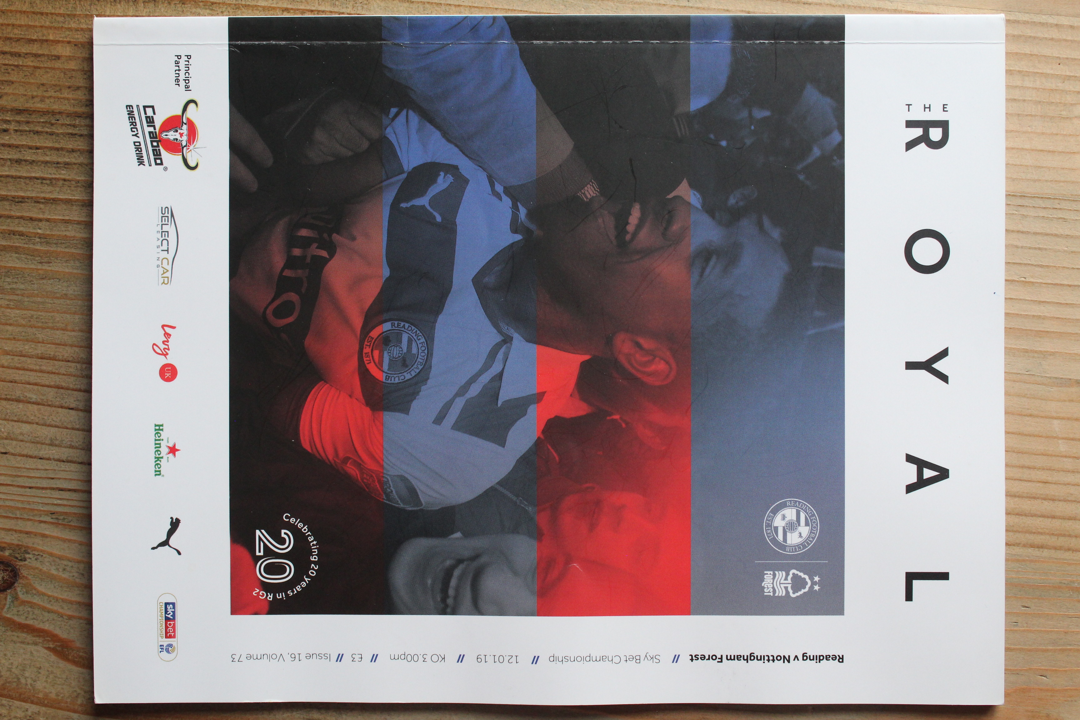 Reading FC v Nottingham Forest FC