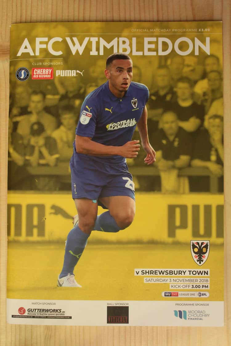 afc wimbledon shrewsbury