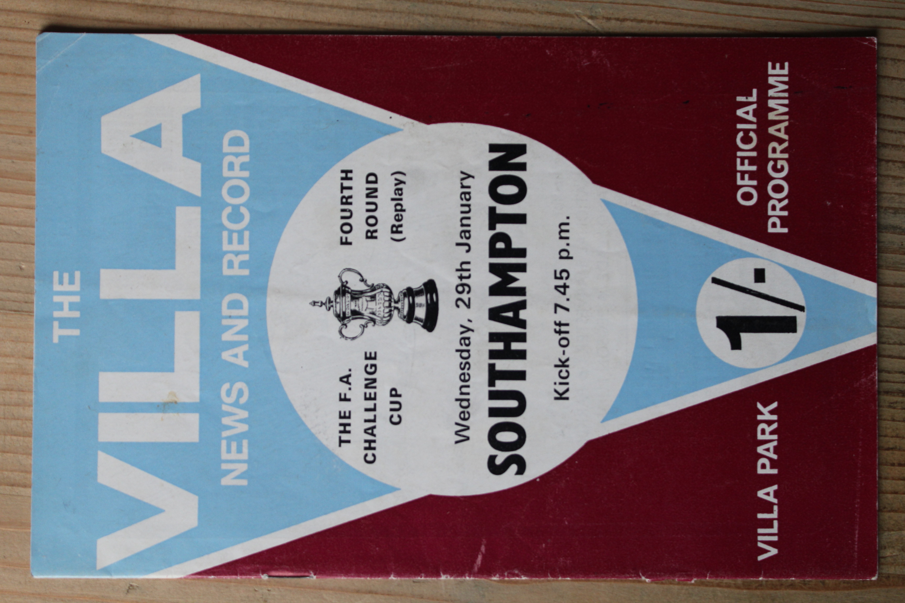 Aston Villa FC v Southampton FC