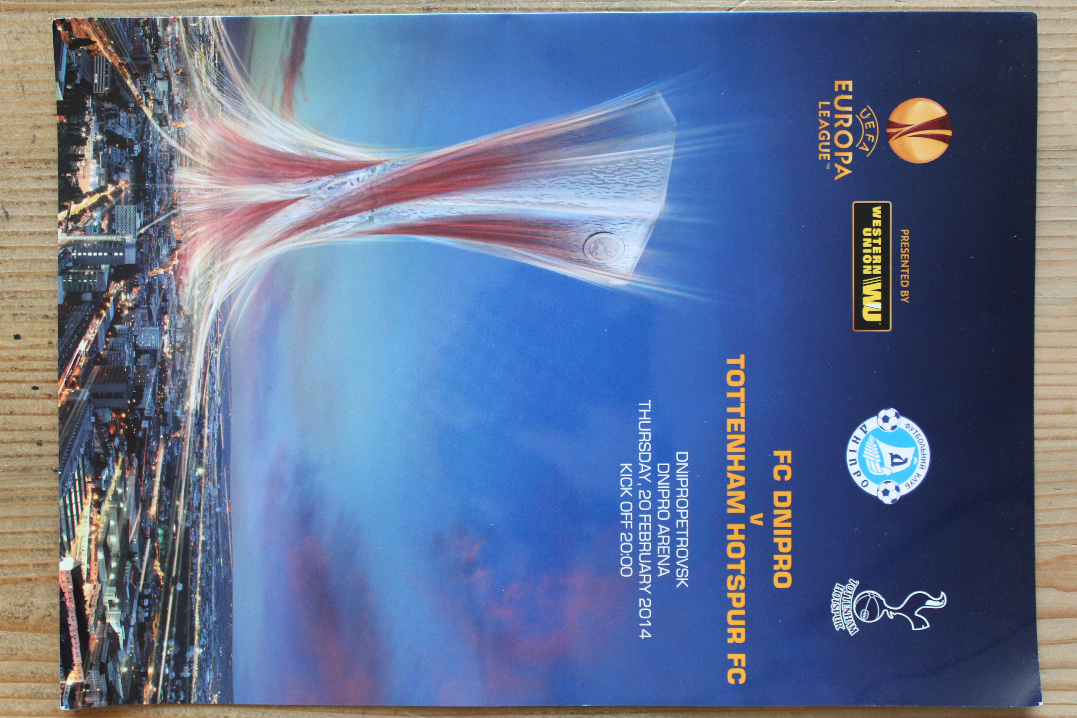Dnipro Dnipropetrovsk v Tottenham Hotspur FC