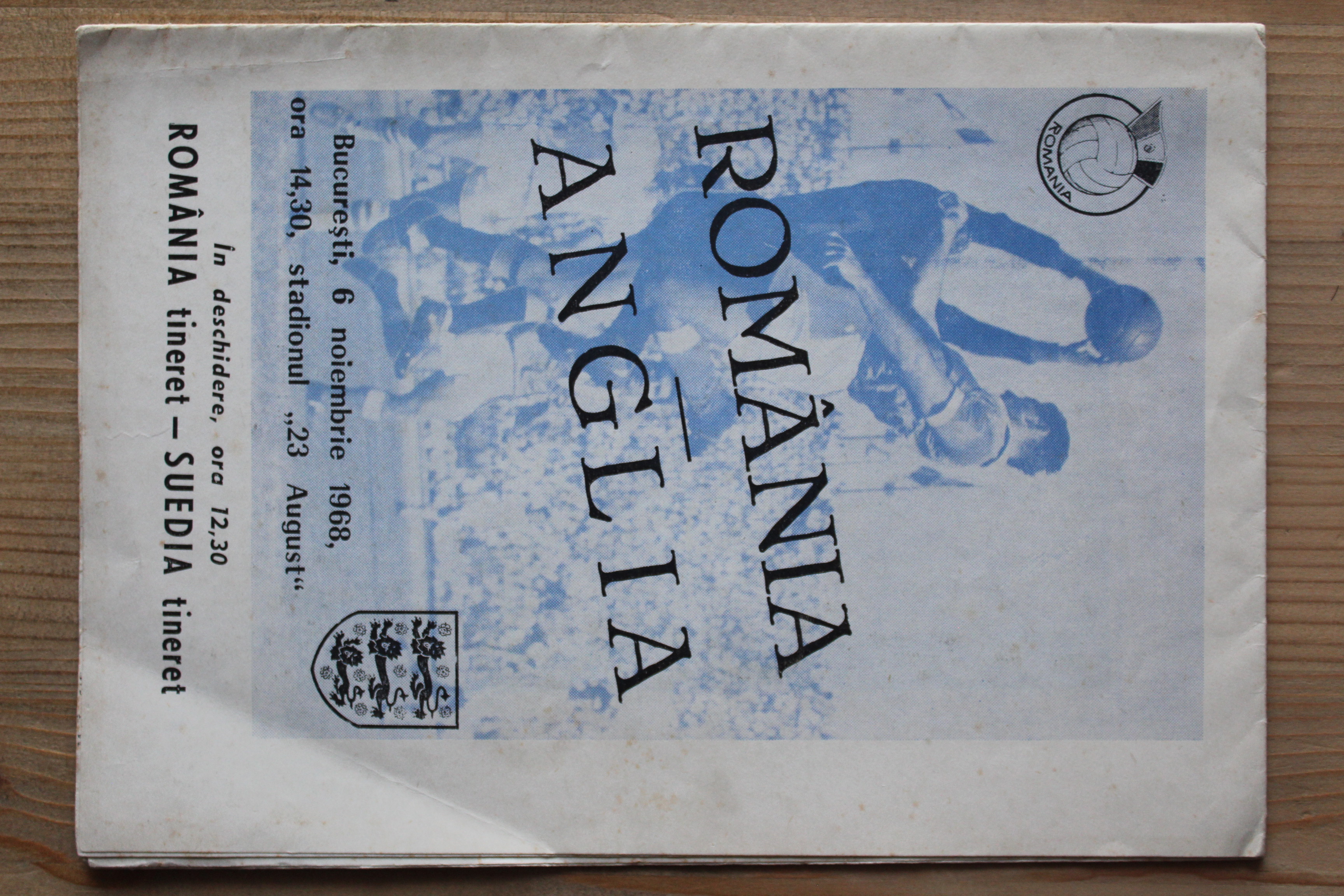 Romania v England