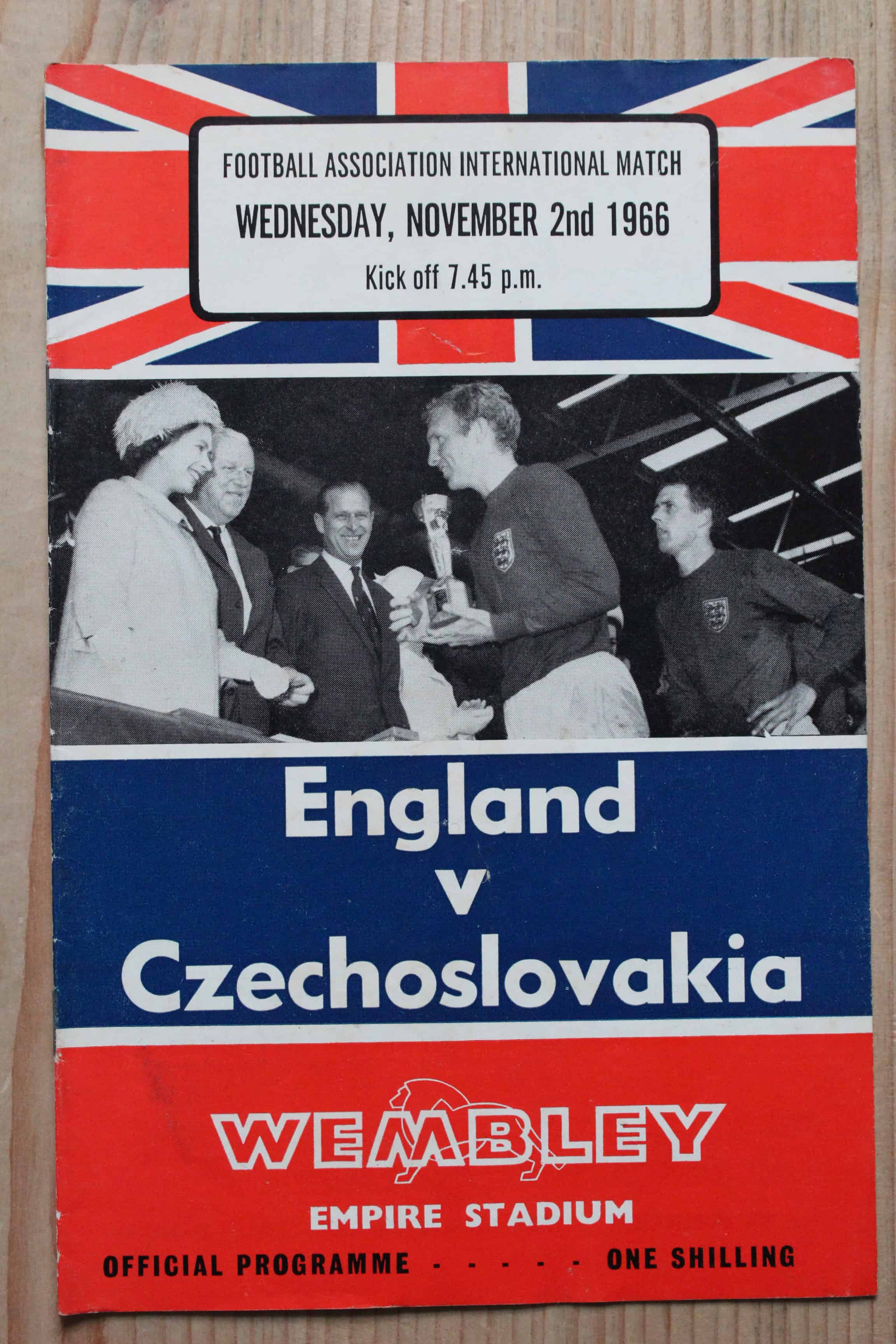 England v Czechoslovakia