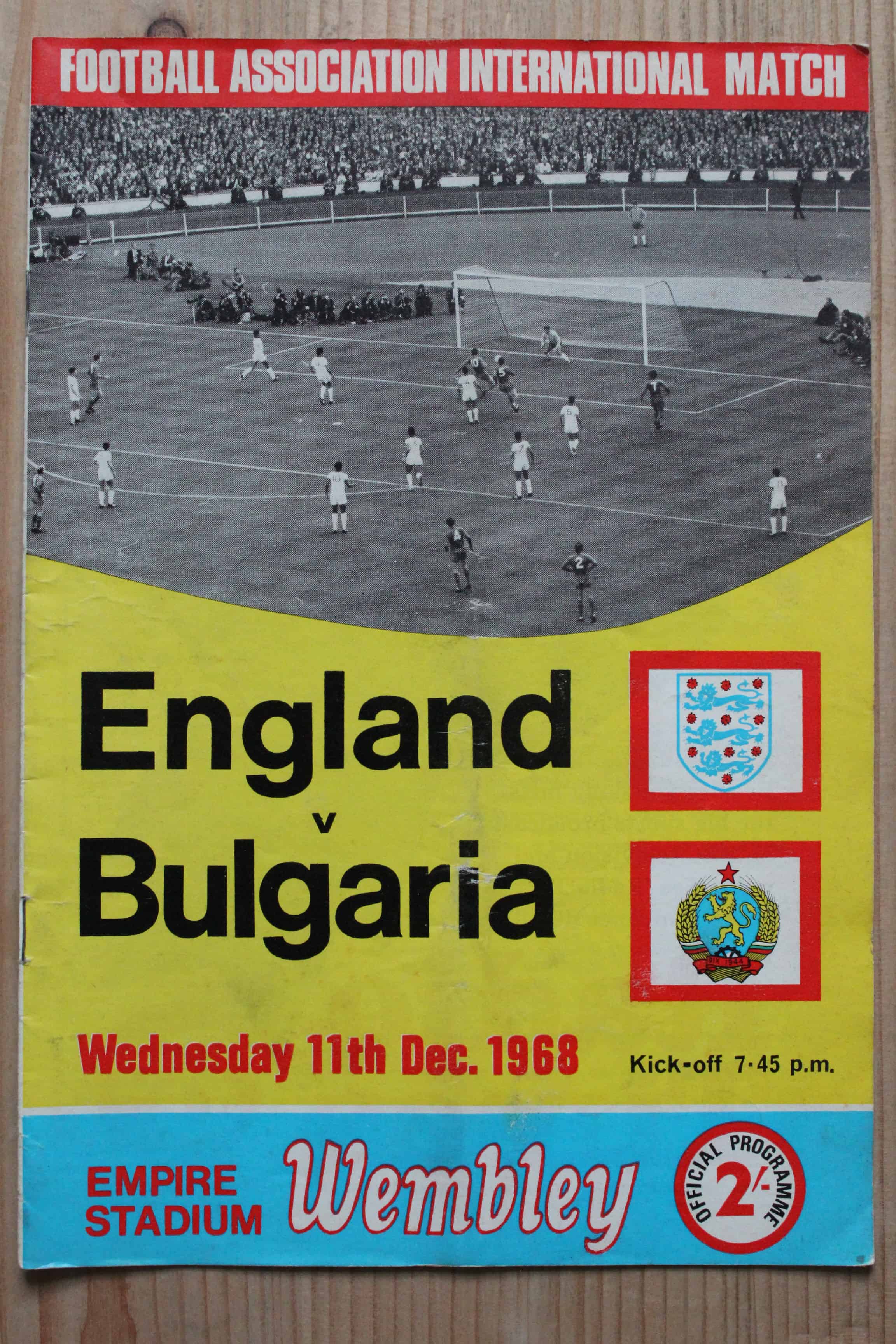 England v Bulgaria