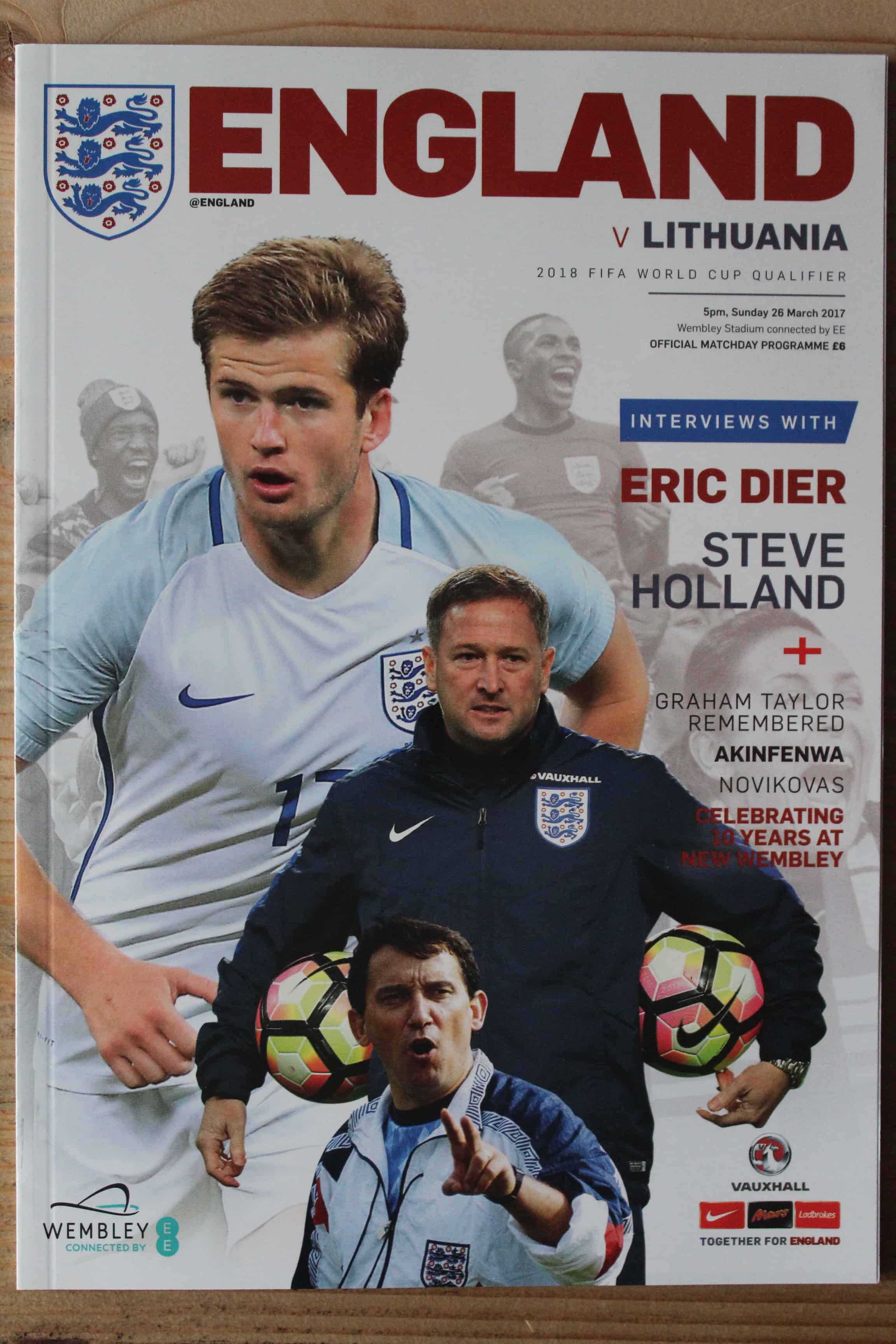 England v Lithuania