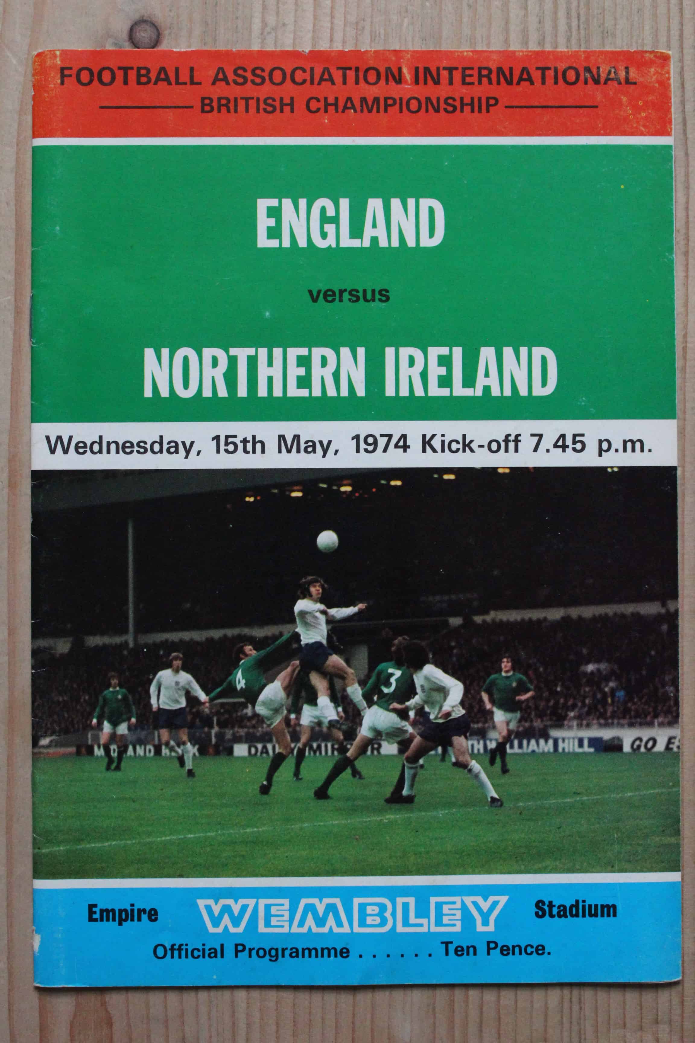 England v Northern Ireland