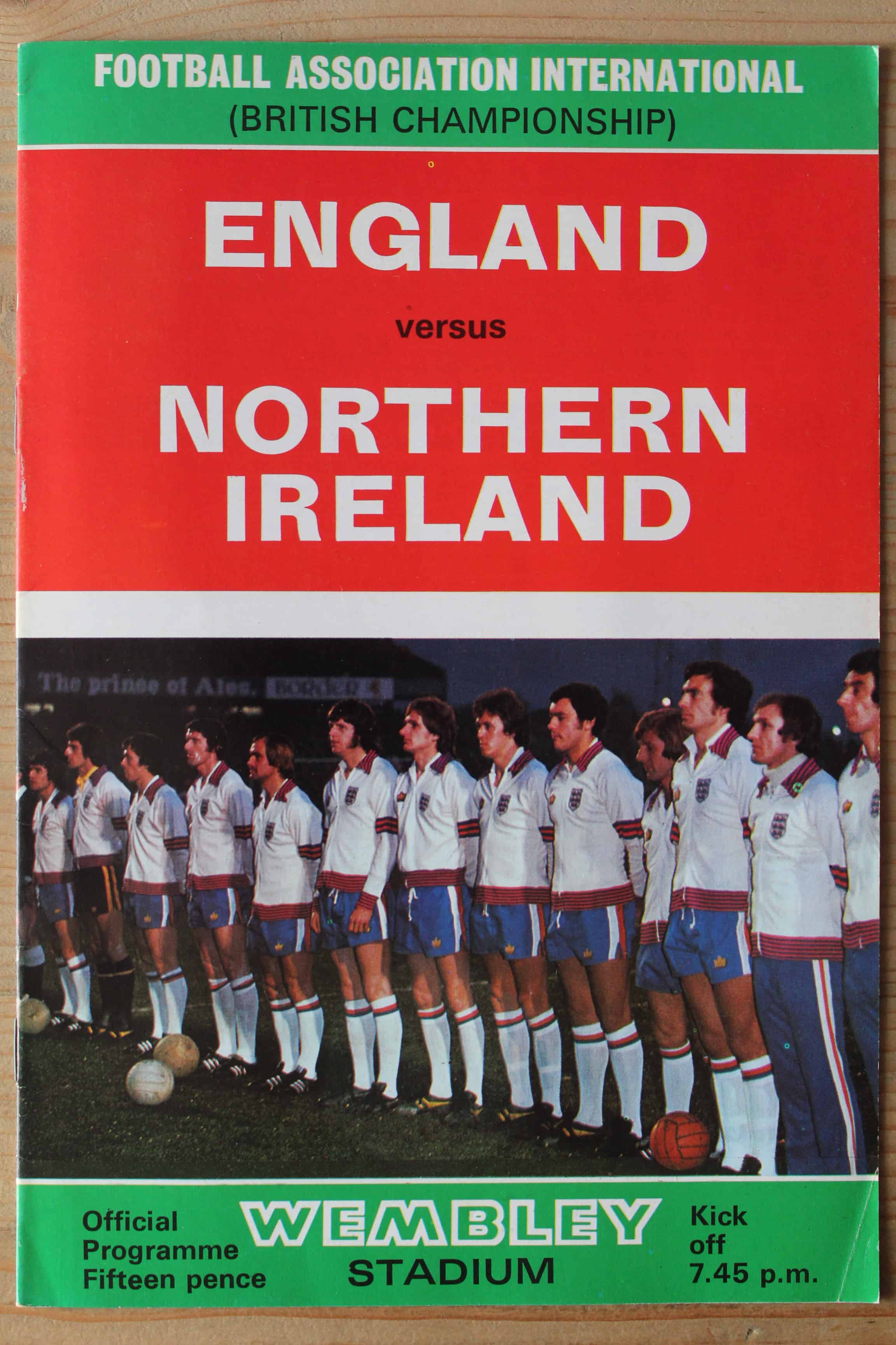 England v Northern Ireland